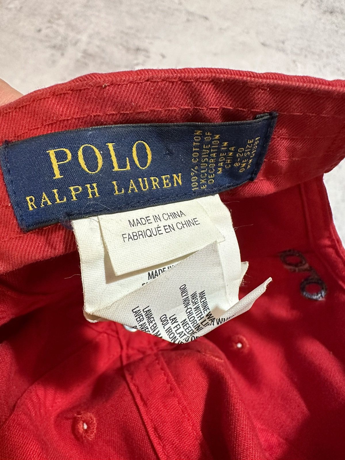 Japanese Brand Polo Ralph Lauren vintage cap Size ONE SIZE - 9 Thumbnail