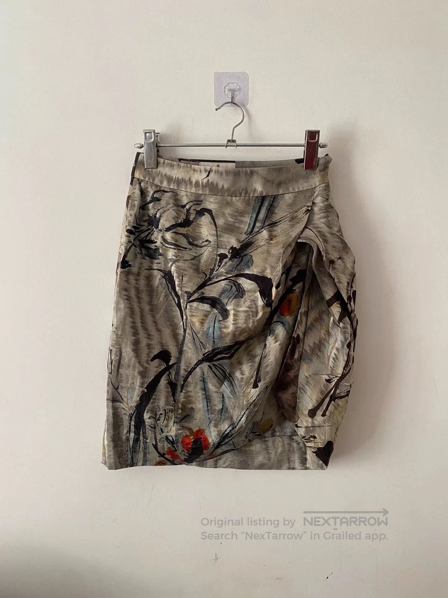 Vivienne Westwood vivienne westwood green ink print skirt. Size 37" - 2 Thumbnail