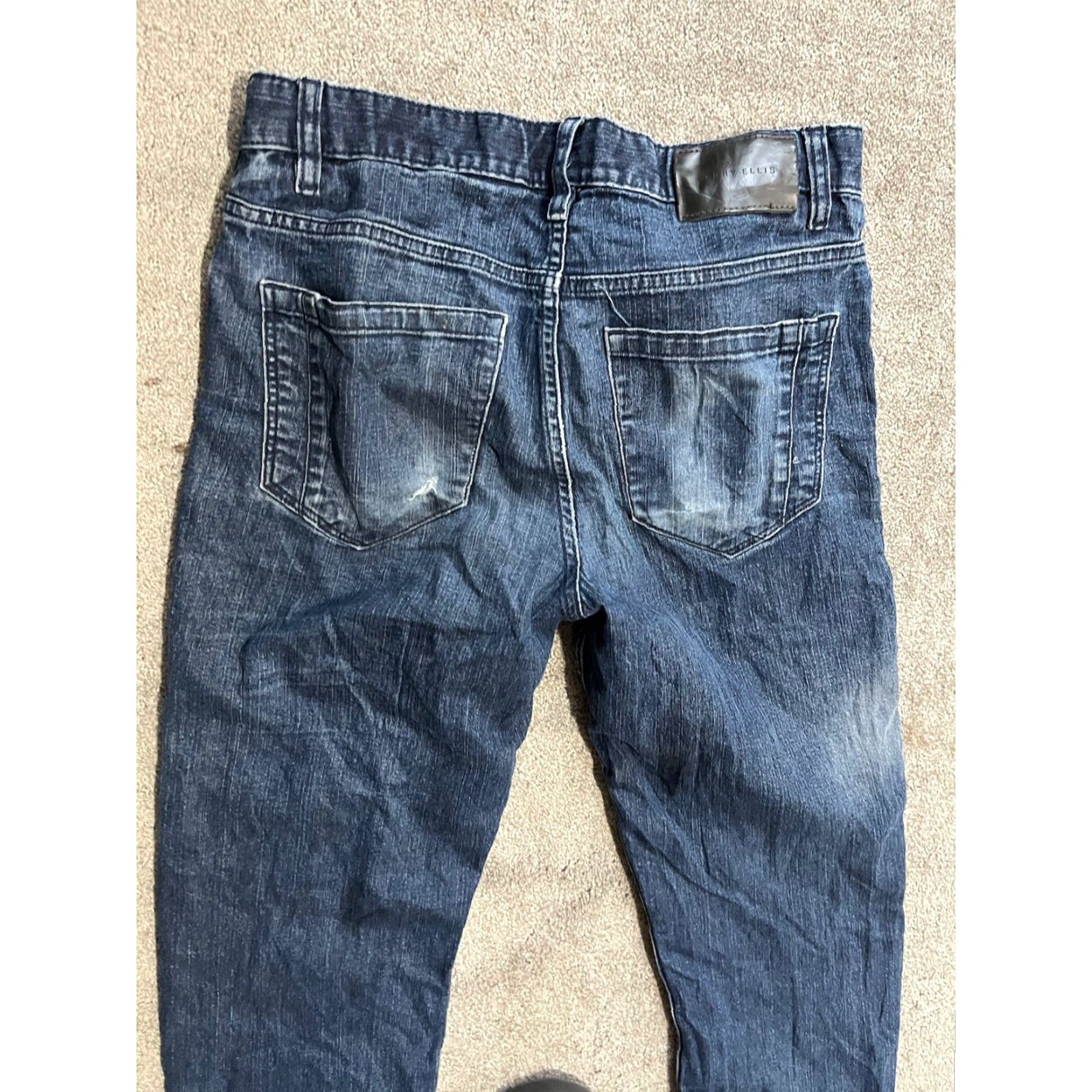 Perry Ellis Perry Ellis Jeans Denim Straight Leg Men 28x30 Blue Cotton High Rise 90s? Mid Rise Regular Inseam 30 Men Clothing Size US 28 / EU 44 - 3 Thumbnail
