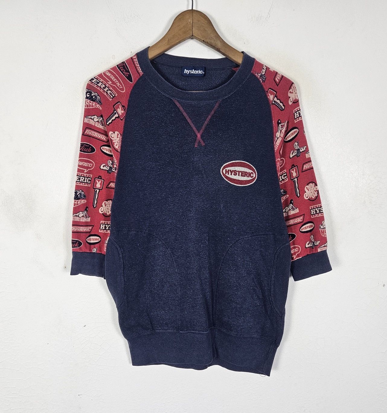 Hysteric Glamour Hysteric Glamour sleeve print tee shirt Size US M / EU 48-50 / 2 - 3 Thumbnail