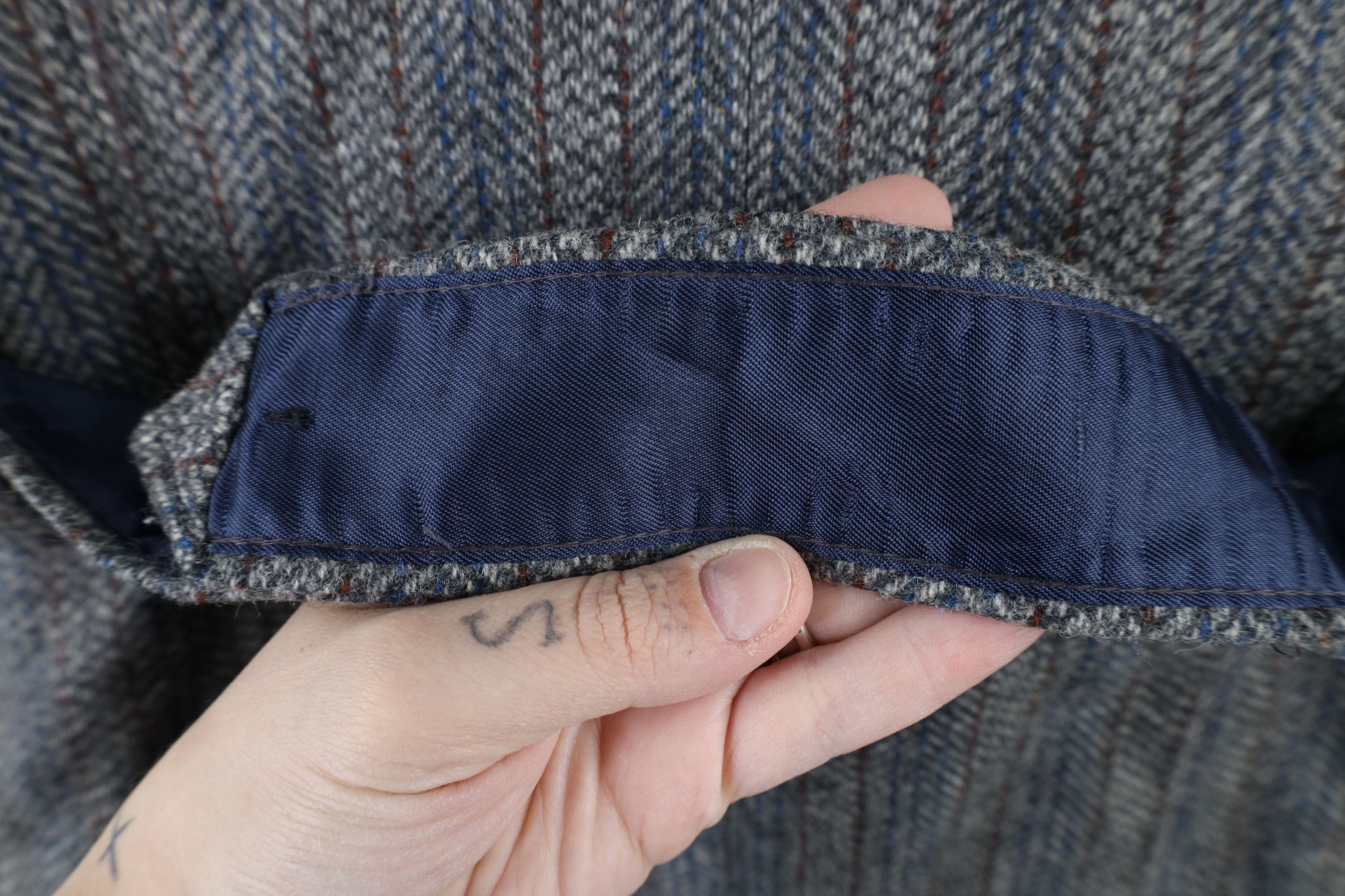 Vintage Vintage 60s 70s Streetwear Tweed Button Back Vest Jacket USA Size M / US 6-8 / IT 42-44 - 10 Thumbnail