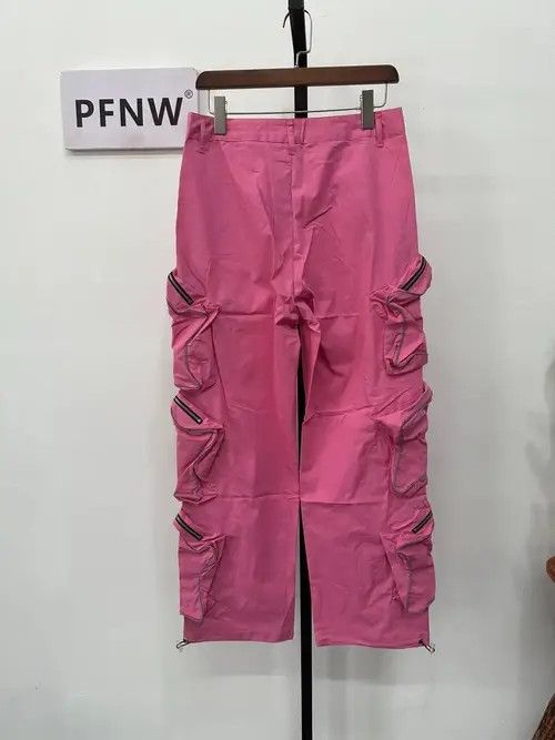 VIBE Reflective pants with stars and pockets hip-hop Harajuku Size US 30 / EU 46 - 3 Thumbnail