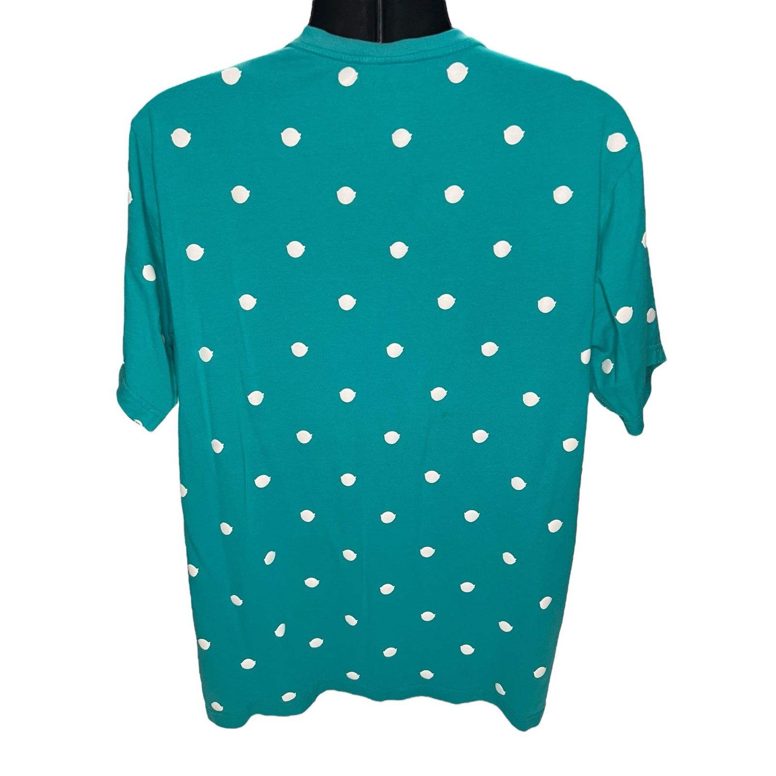 Pink Dolphin Pink Dolphin XL T-Shirt Legends at Our Craft Teal Polka Dot Size US XL / EU 56 / 4 - 2 Thumbnail