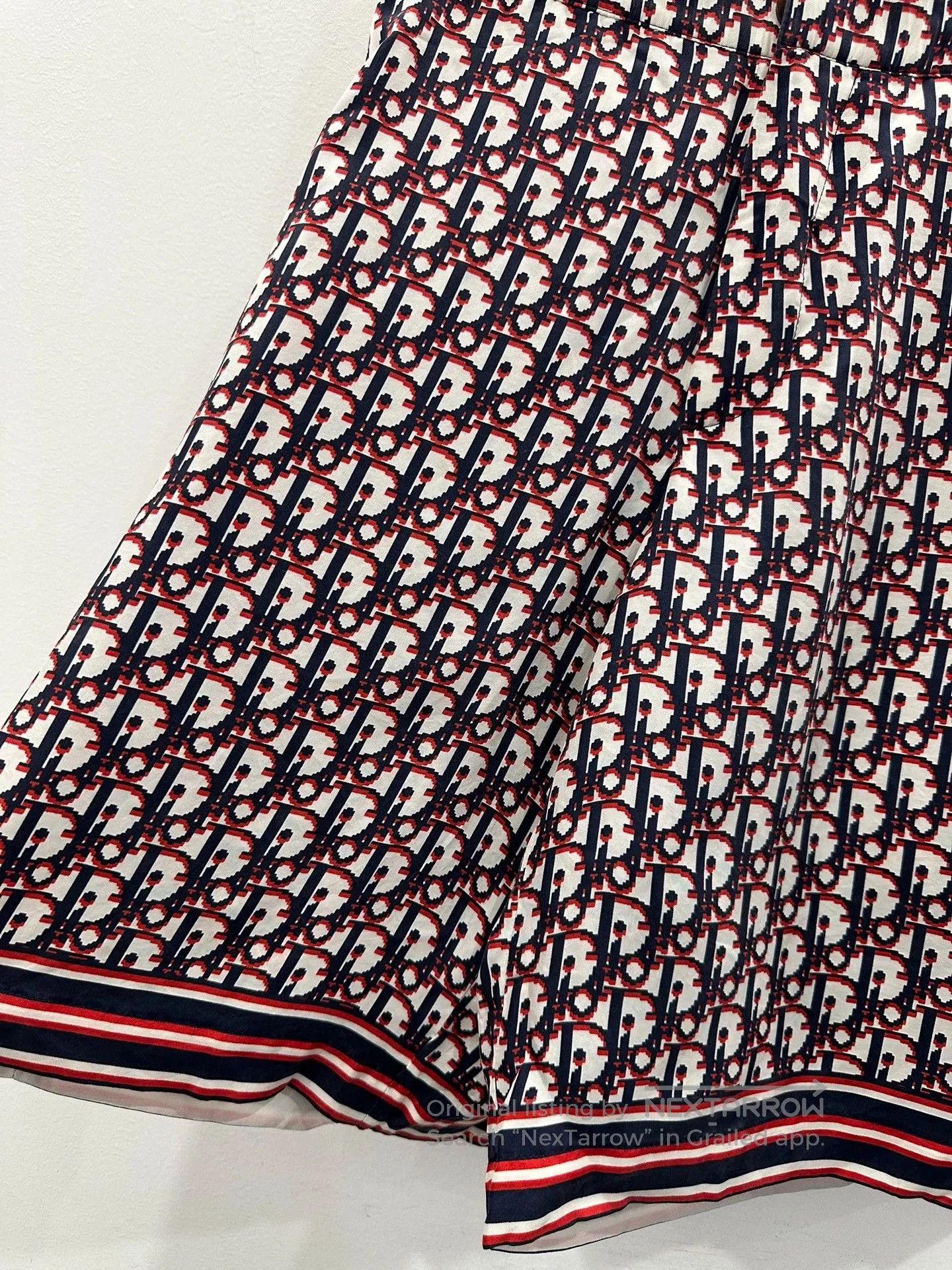 Dior dior wine red logo silk men's shorts. Size US 30 / EU 46 - 4 Thumbnail