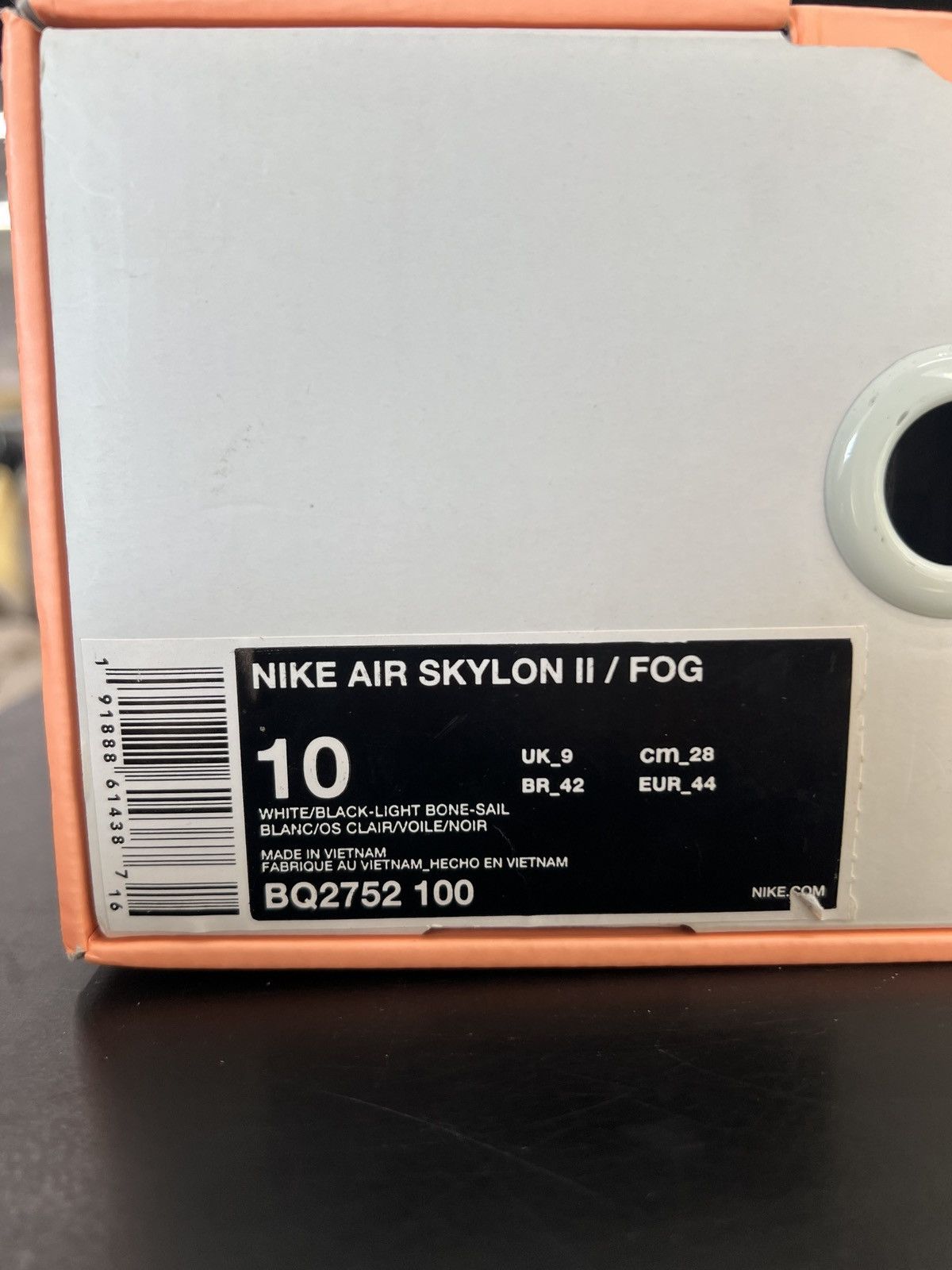 Fear of God × Nike Nike Air Skylon 2 Fear of God White size 10 Size US 10 / EU 43 - 11 Thumbnail