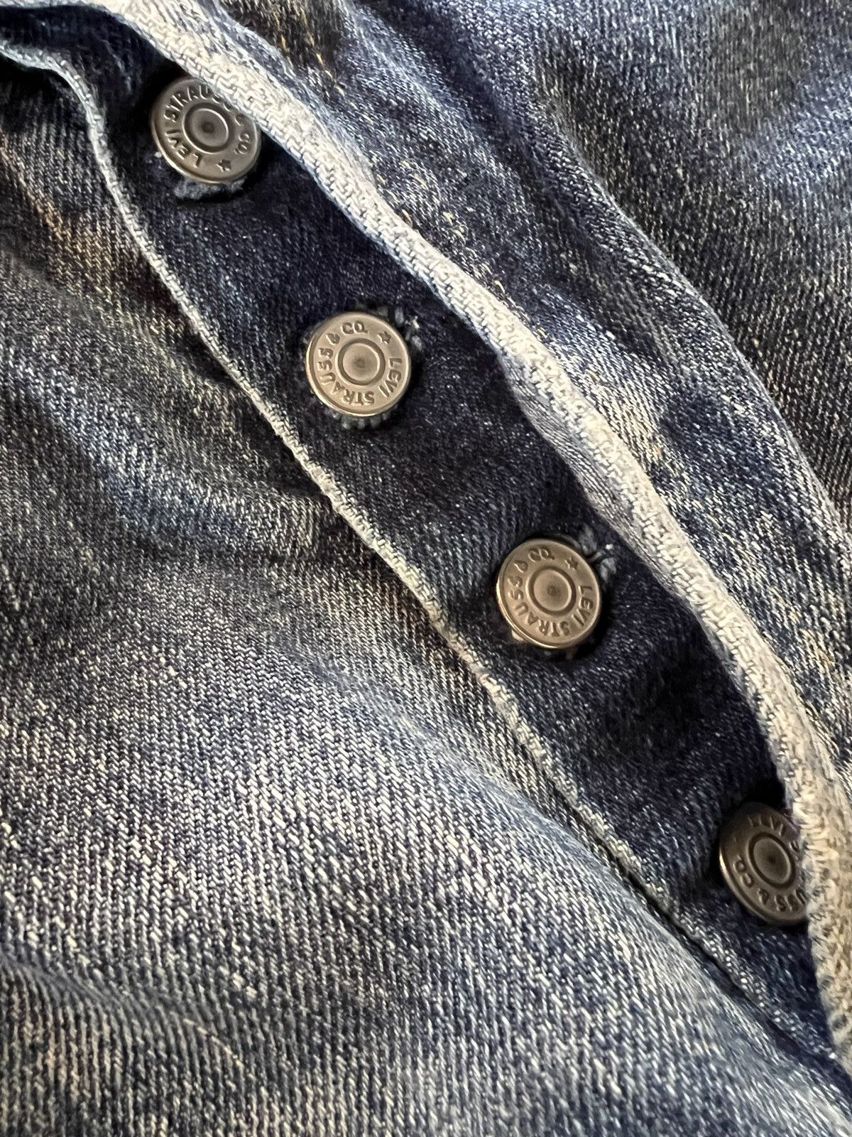 Levi's × Levi's Vintage Clothing VINTAGE LEVIS 503B BIG E SELVEDGE DISTRESSED JEANS Size US 32 / EU 48 - 7 Thumbnail