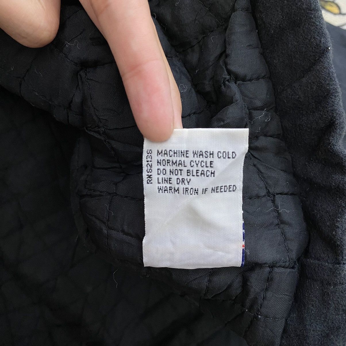 Guess × Vintage Vintage 90s GUESS OUTERWEAR Black Hooded Duffle Coat Jacket Size US M / EU 48-50 / 2 - 6 Thumbnail