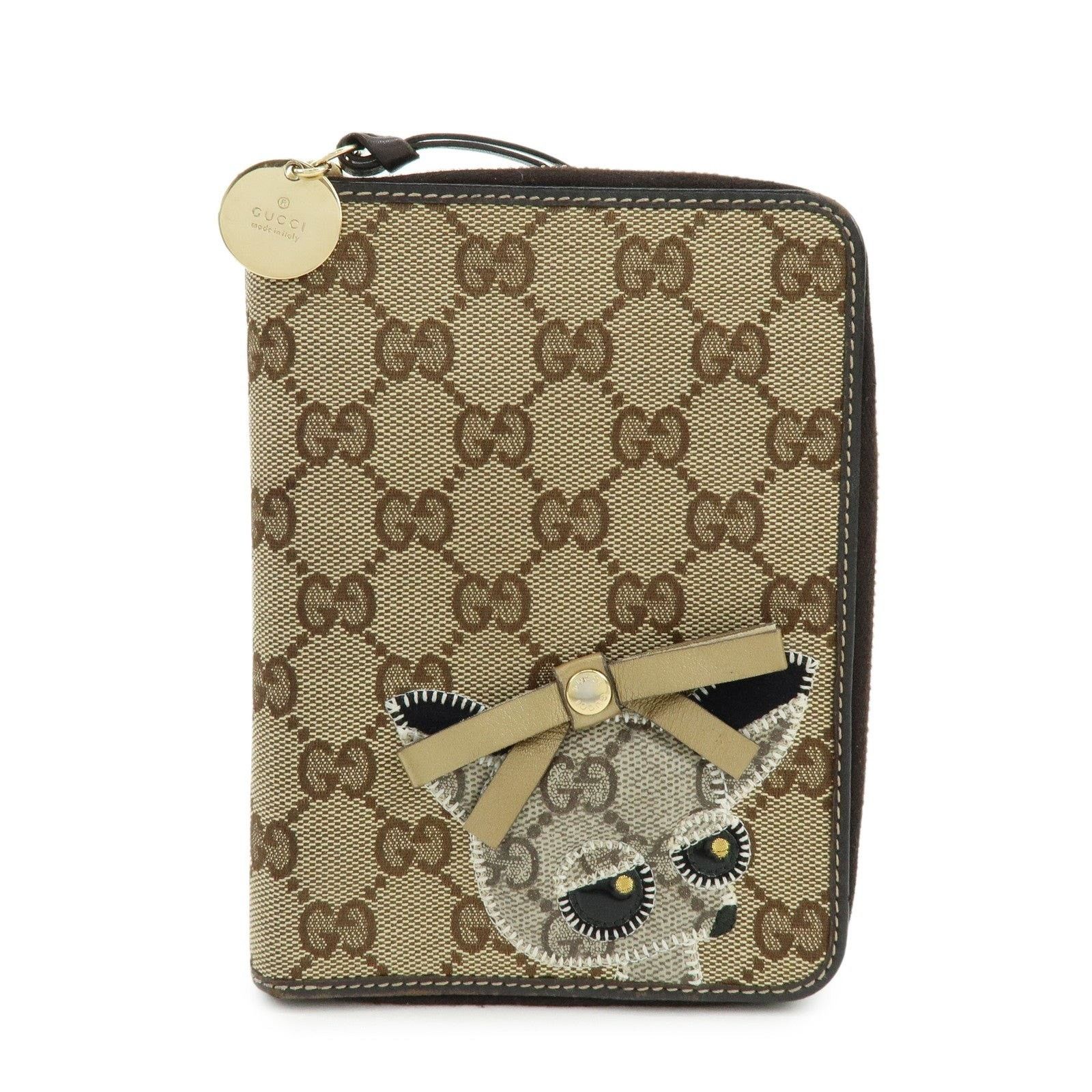 Gucci Gucci GG Supreme Agenda Cover Brown Size ONE SIZE - 1 Thumbnail