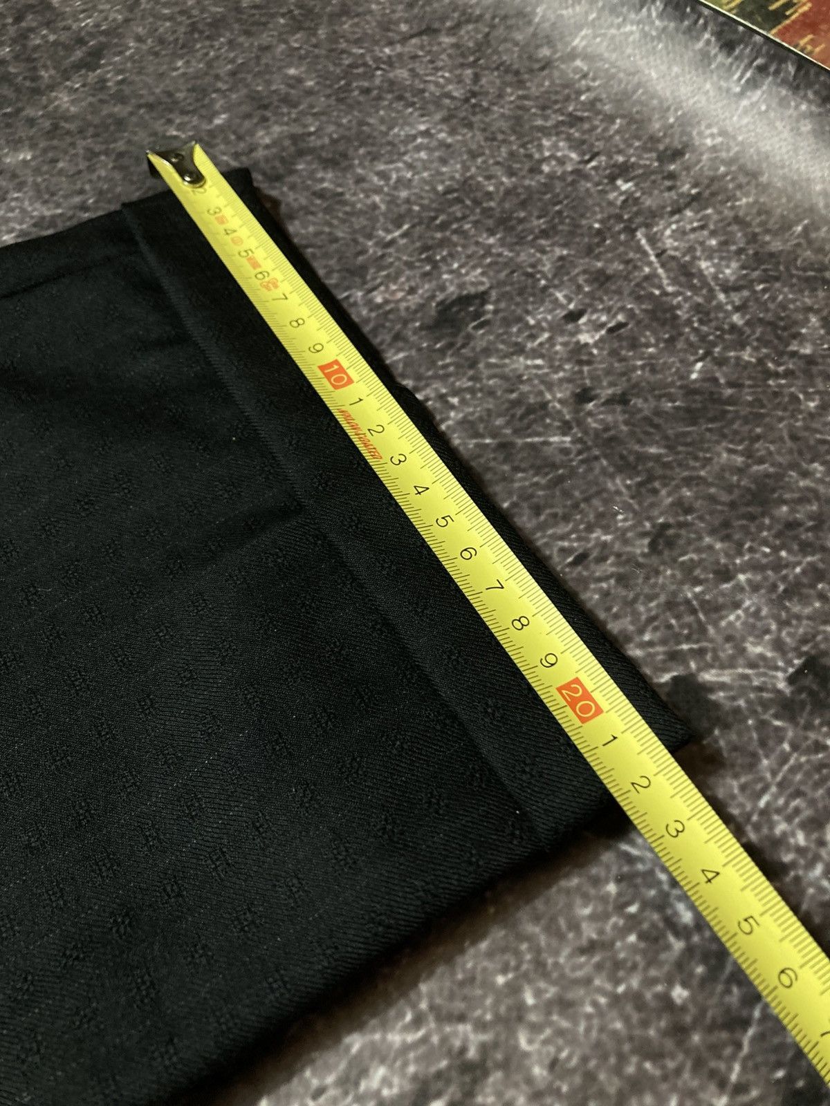 Dolce & Gabbana Dolce & Gabbana Vintage Pants Black Wool Jacquard Diamond Size US 32 / EU 48 - 12 Thumbnail