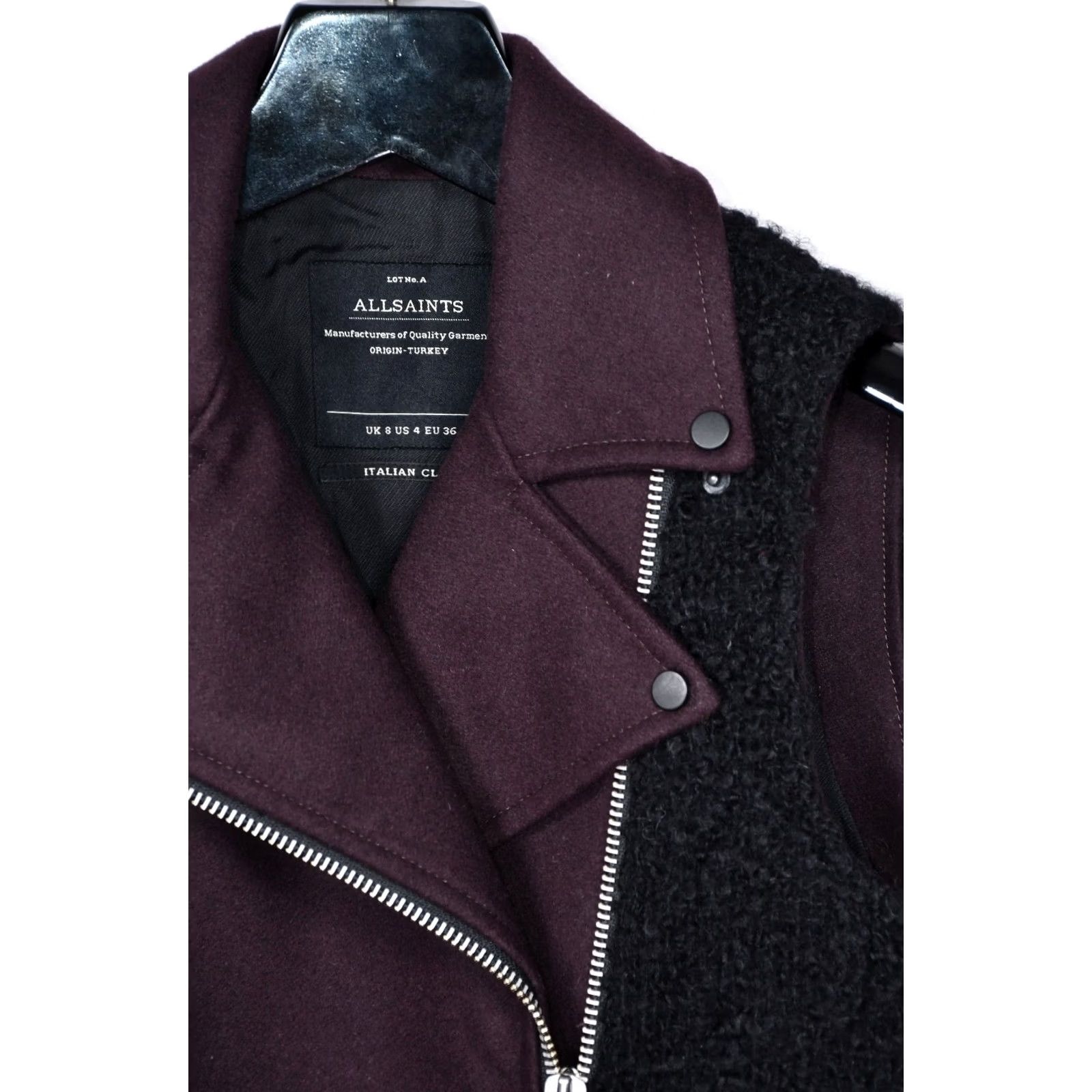 Allsaints AllSaints Vest Women US4 Multicolor Biker Womens Size S / US 4 / IT 40 - 4 Thumbnail