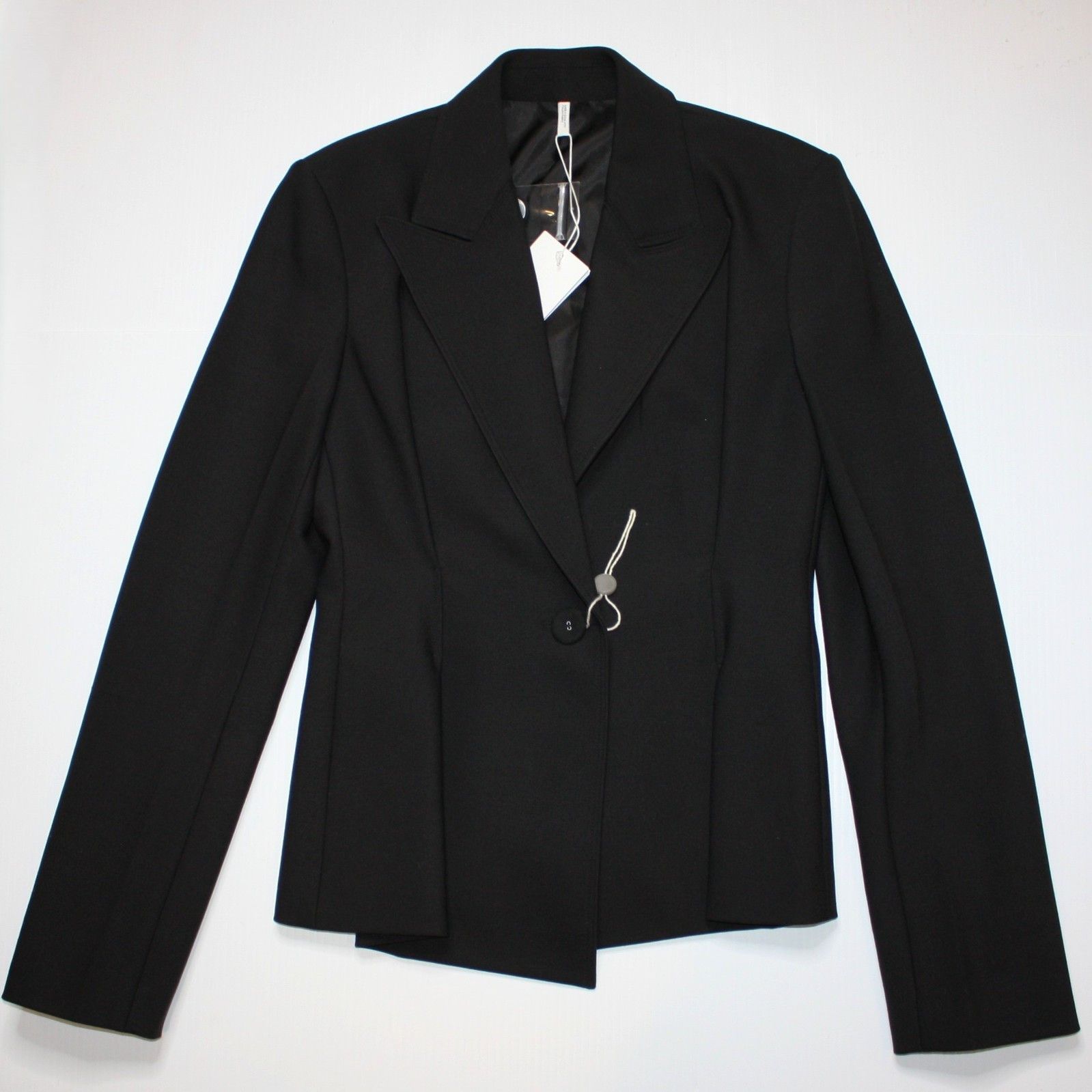 Helmut Lang Cinched Waist Blazer in Black Color and size 4 NWT MSRP $695 Size S / US 4 / IT 40 - 7 Thumbnail