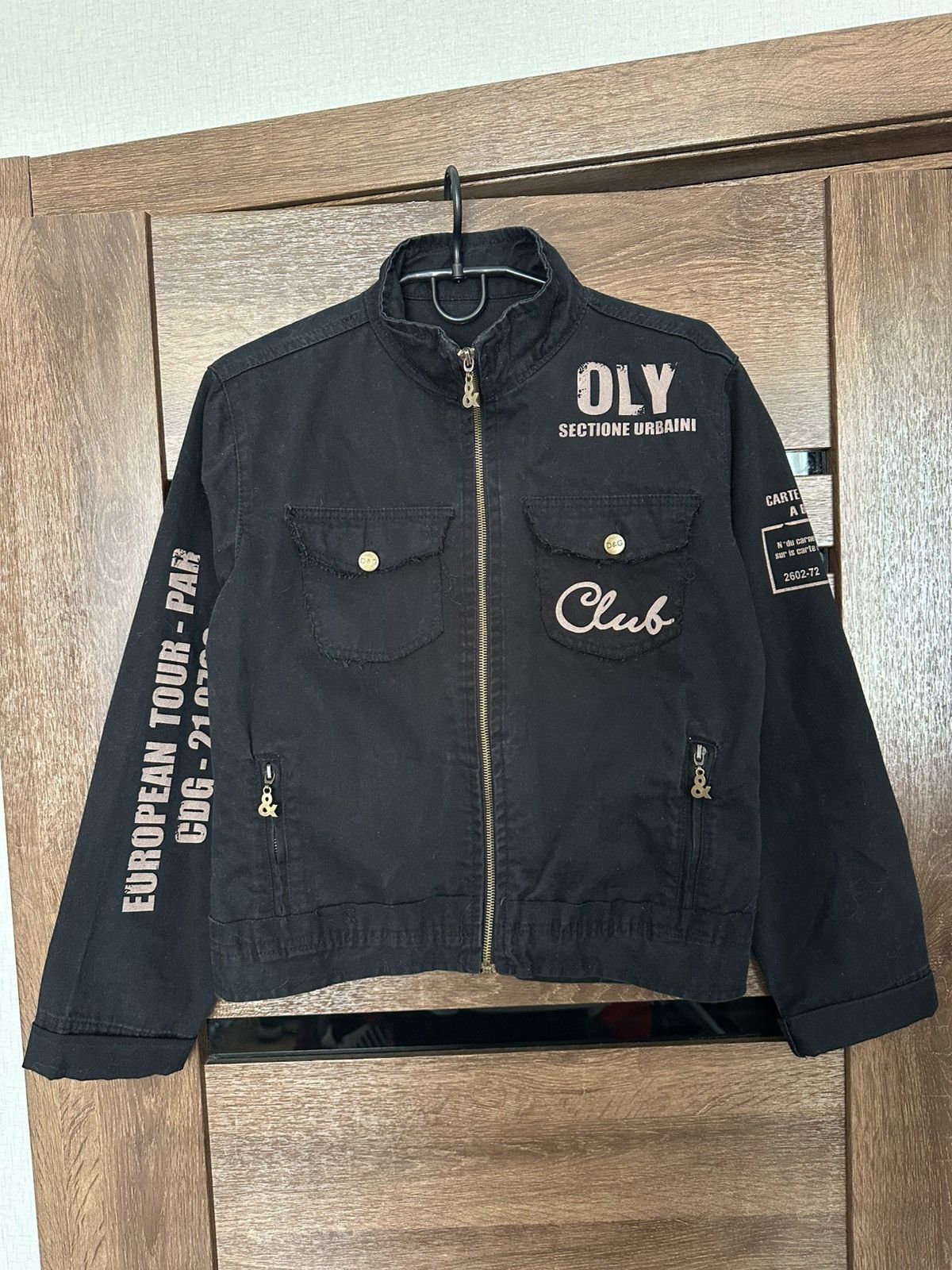 Dolce & Gabbana Dolce & Gabbana D&G Tour Vintage Denim Jacket 90s Size L / US 10 / IT 46 - 6 Thumbnail