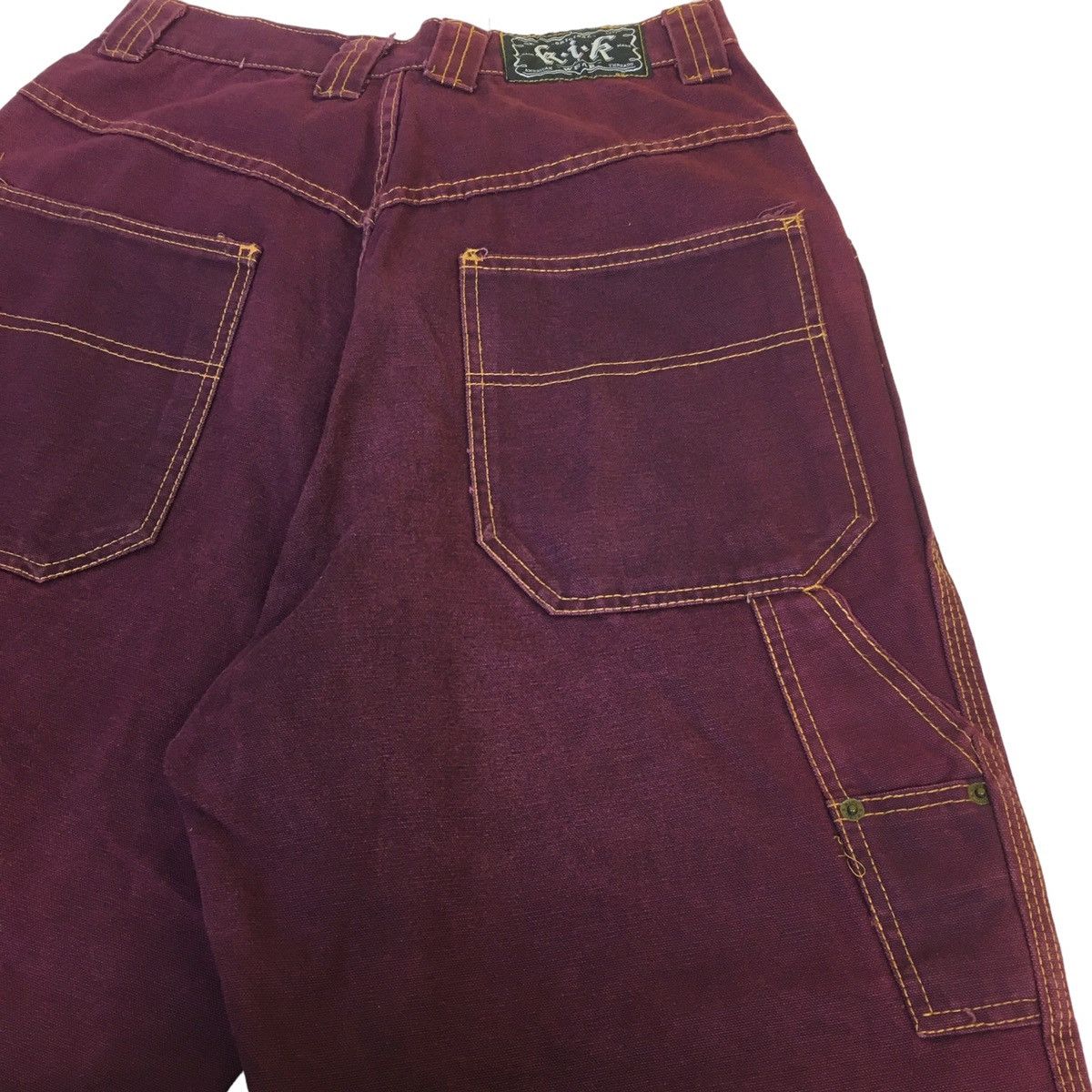 Vintage Vintage KIK WEAR Big City Fit Carpenter Pants Size US 30 / EU 46 - 6 Thumbnail