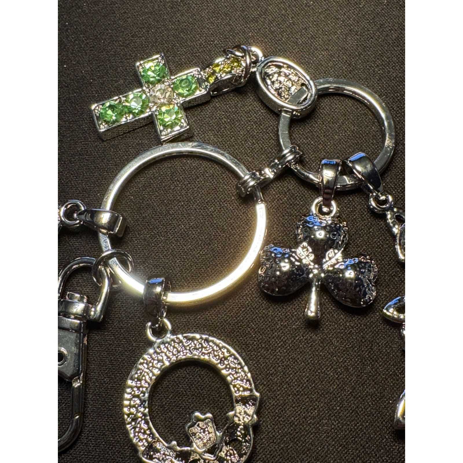 Other Killarney Crystal Keychain or Purse Charm Size ONE SIZE - 7 Thumbnail