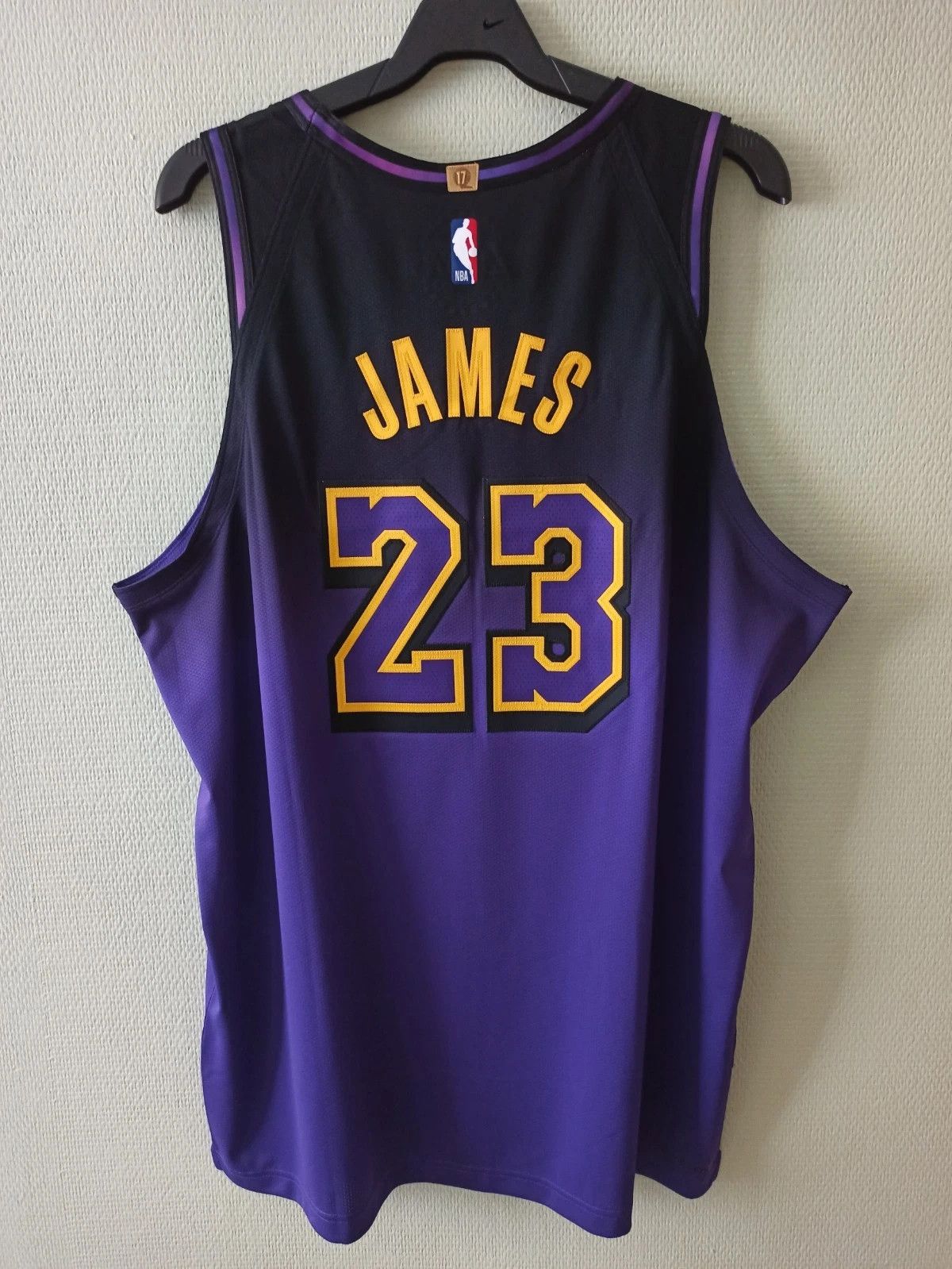 Nike LeBron James Los Angeles Lakers 2024/25 City Edition Size US XXL / EU 58 / 5 - 4 Thumbnail