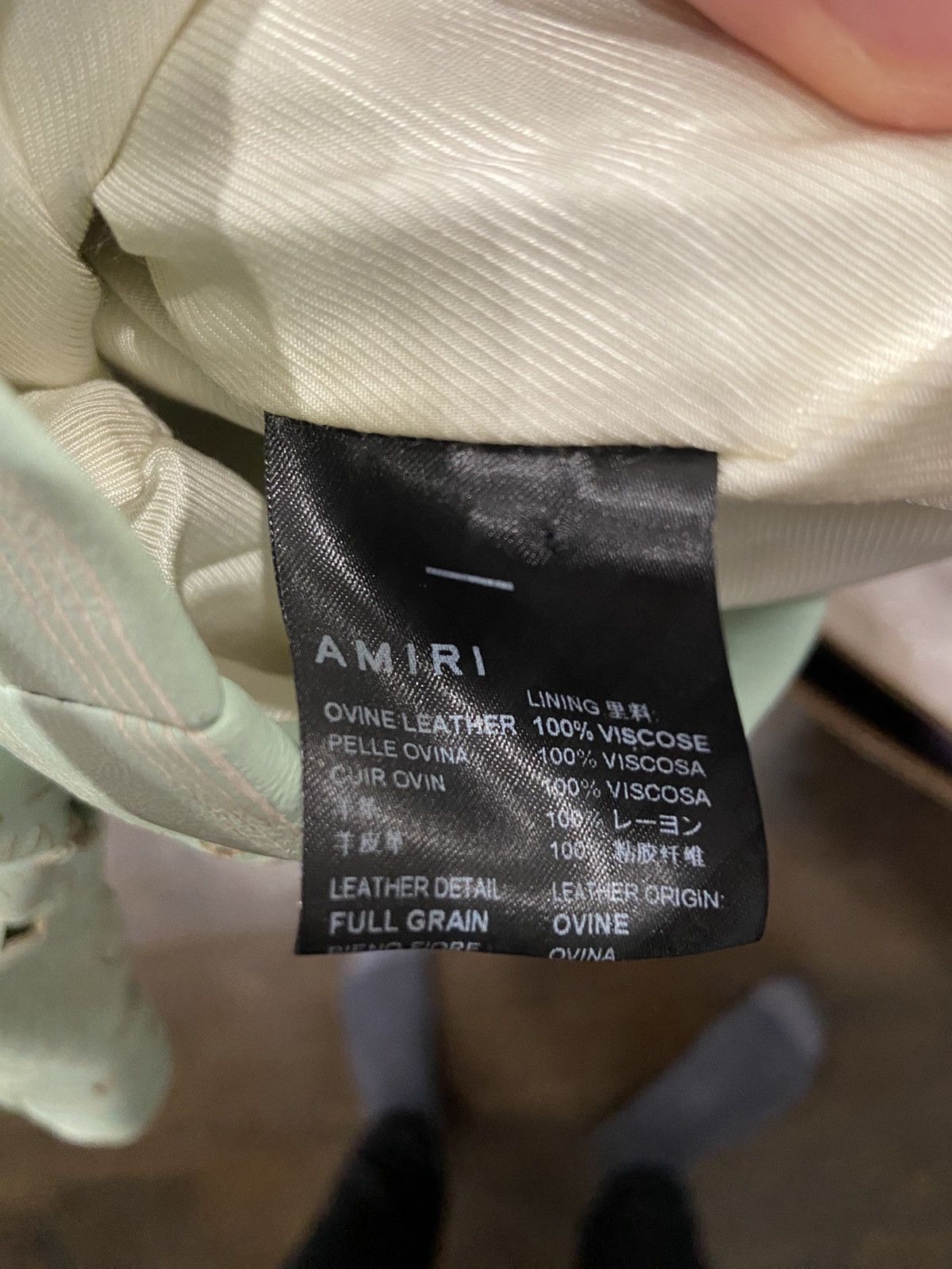 Amiri Amiri green bandana leather shorts ($1.9k) Size US 32 / EU 48 - 6 Thumbnail