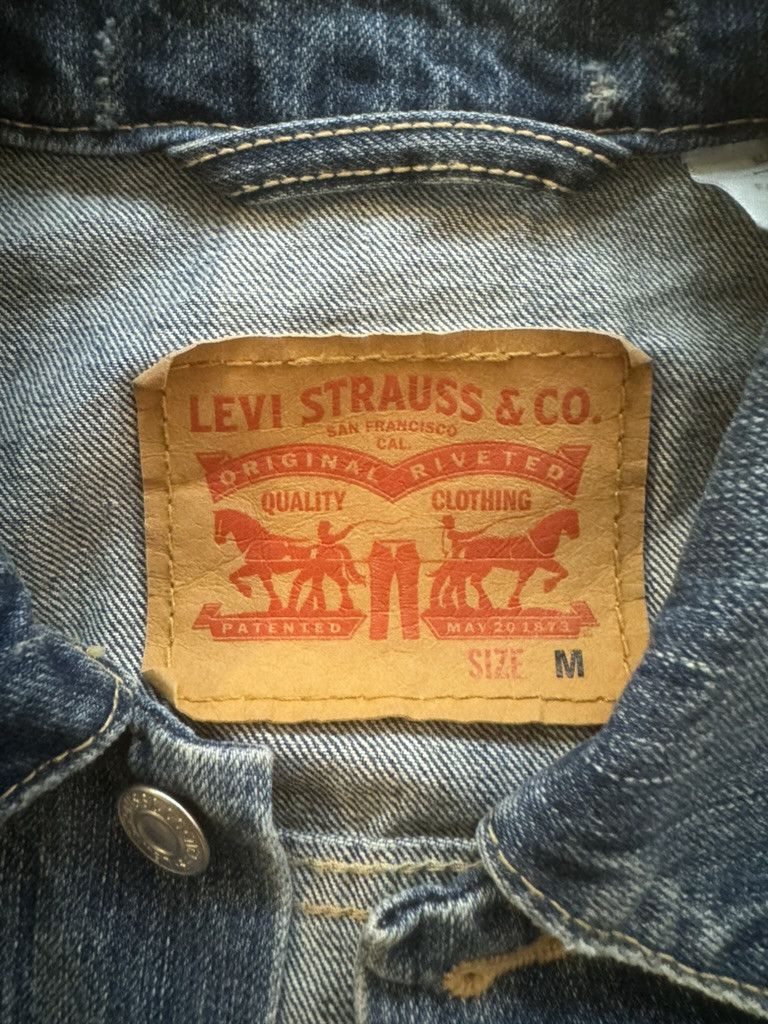 Levi's Levi's Short Sleeve Denim Jacket Size US M / EU 48-50 / 2 - 3 Thumbnail