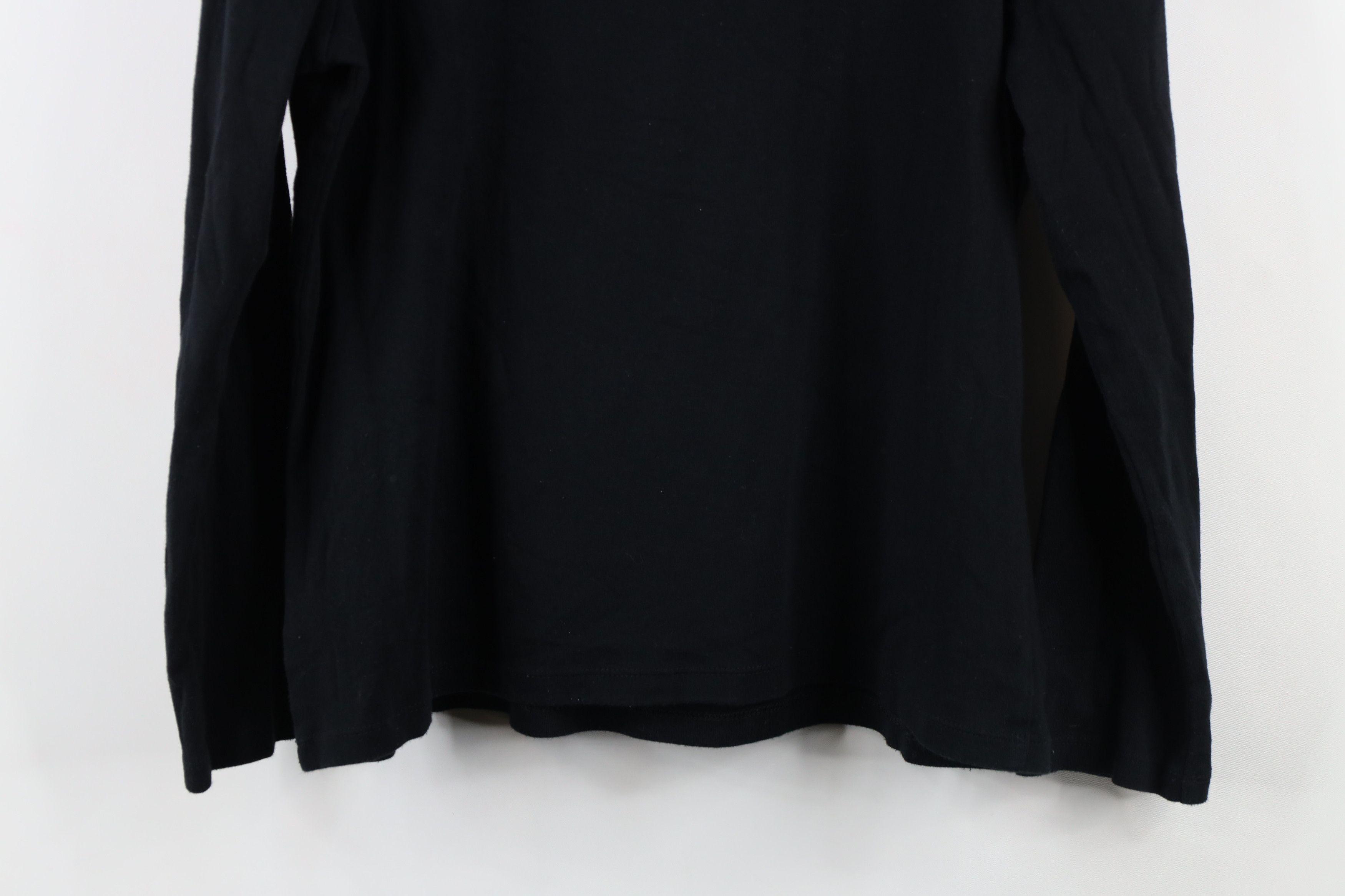 Ralph Lauren × Vintage Vintage 90s Ralph Lauren Boat Anchor Henley T-Shirt Black Size L / US 10 / IT 46 - 12 Thumbnail