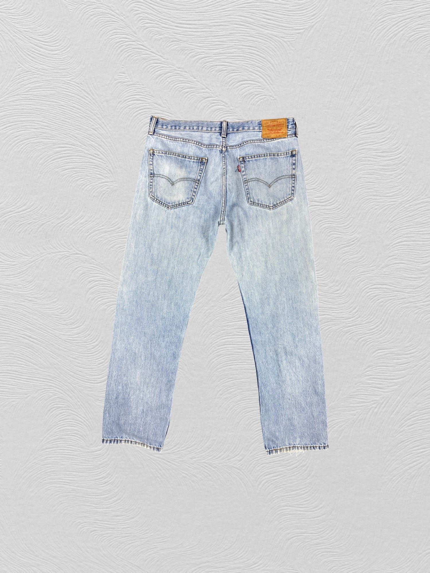 Levi's Blue Wash Vintage Levi's 505 Jeans 36x31 Denim -JN1273 Size US 36 / EU 52 - 2 Thumbnail