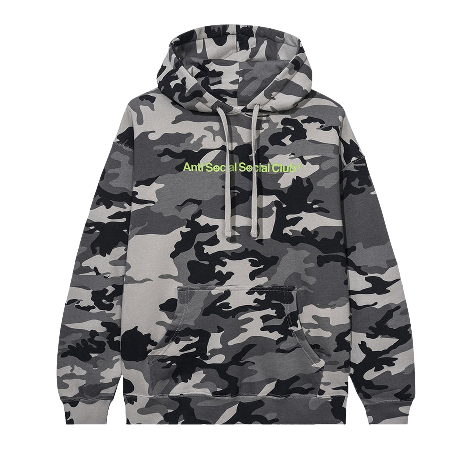 Anti Social Social Club :) :( Ice Camo Hoodie Camo