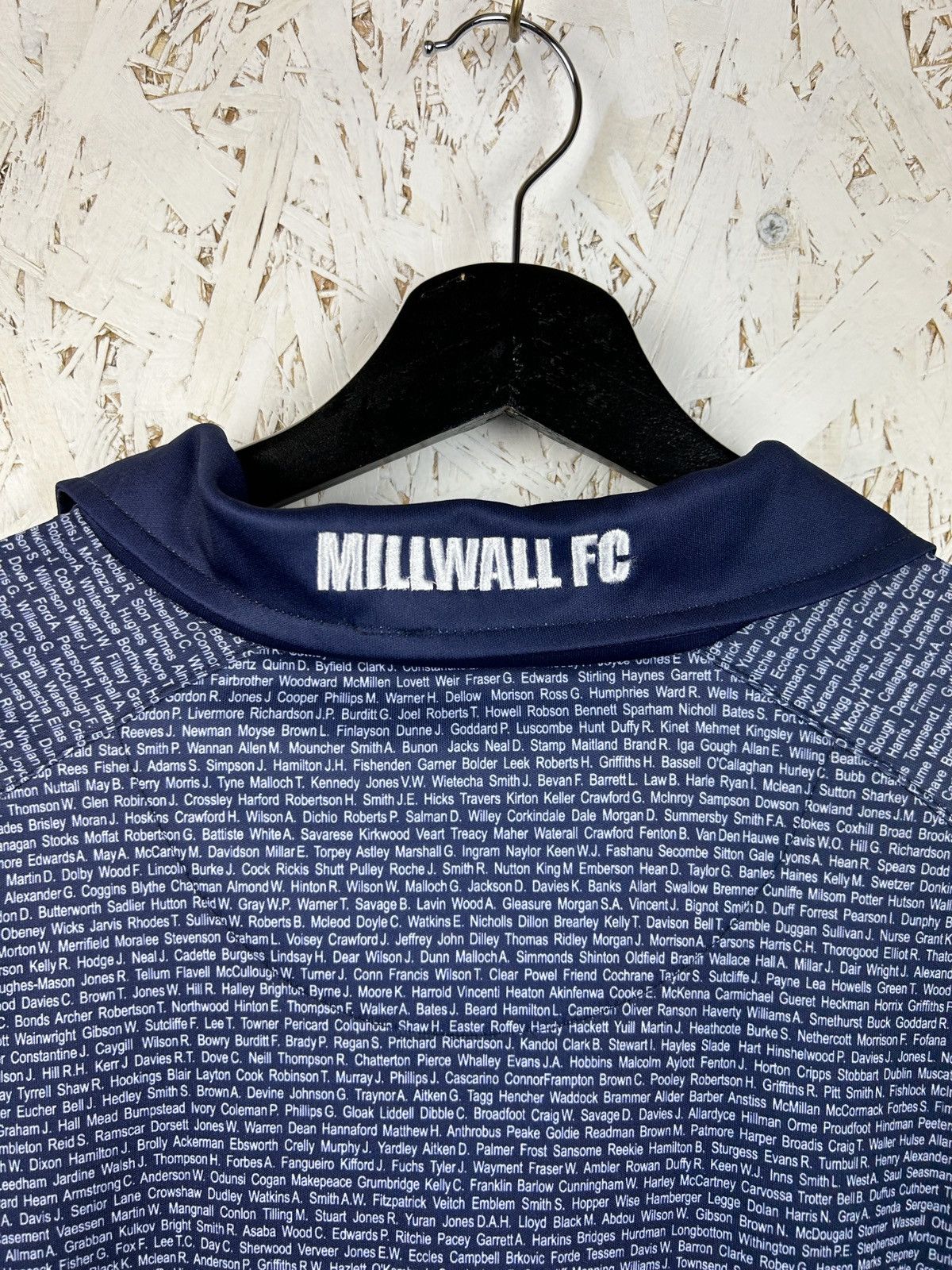 Vintage Vintage Macron Millwall FC 2010/11 Anniversary Kit Jersey Size US XXL / EU 58 / 5 - 6 Thumbnail