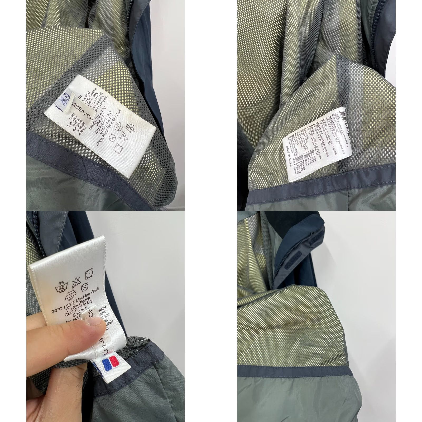 Berghaus Berghaus Jacket Men XL Gore-Tex Water Resistant Windbreaker Blue Size US XL / EU 56 / 4 - 8 Thumbnail