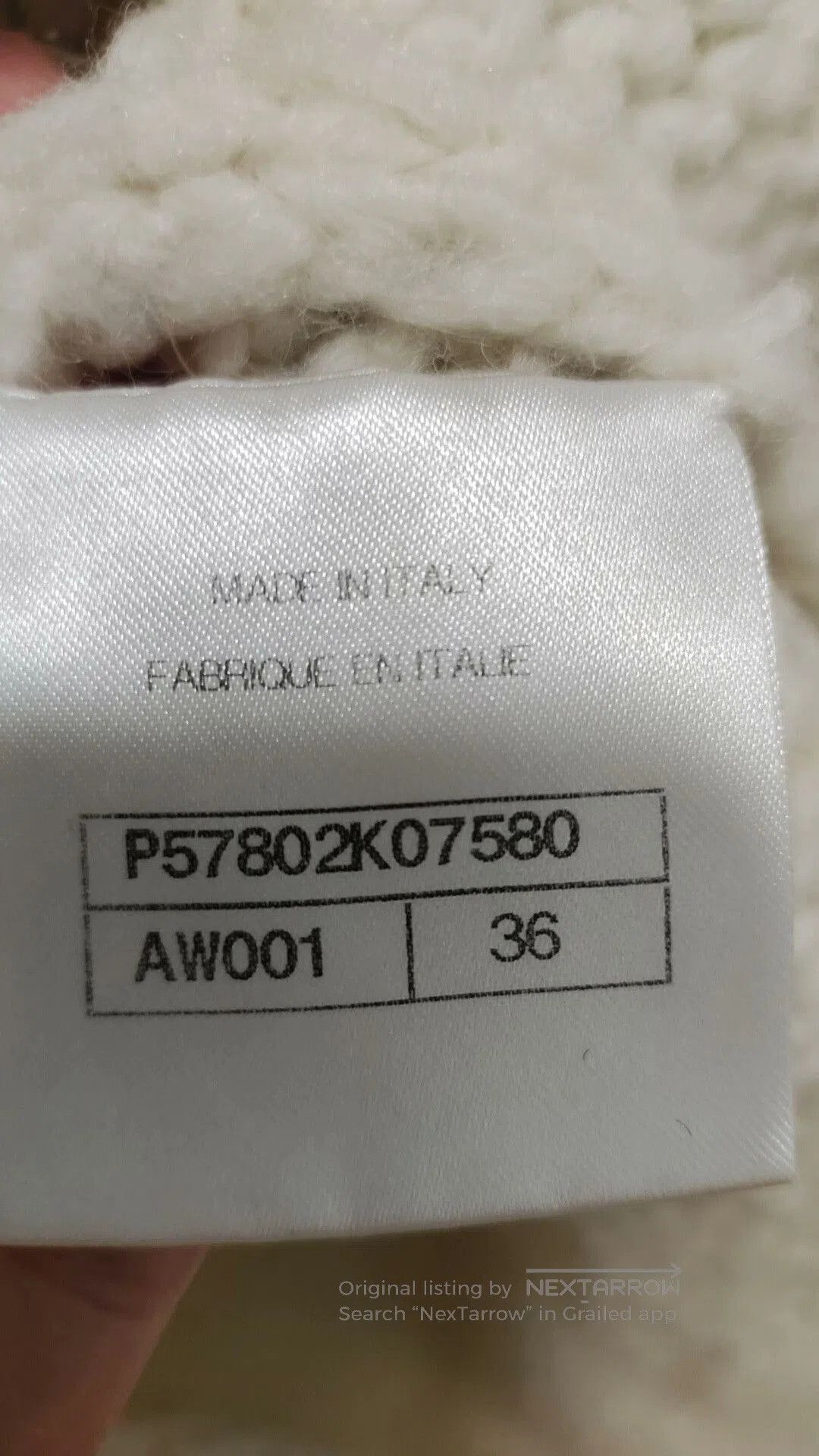 Chanel Chanel White Mid-Length Sweater. Size M / US 6-8 / IT 42-44 - 5 Thumbnail