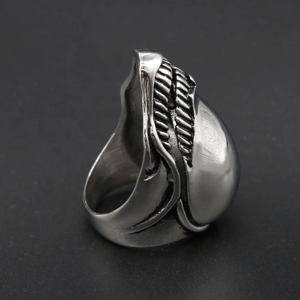 Vintage Gothic Venoms Skull Ring Size ONE SIZE - 4 Thumbnail