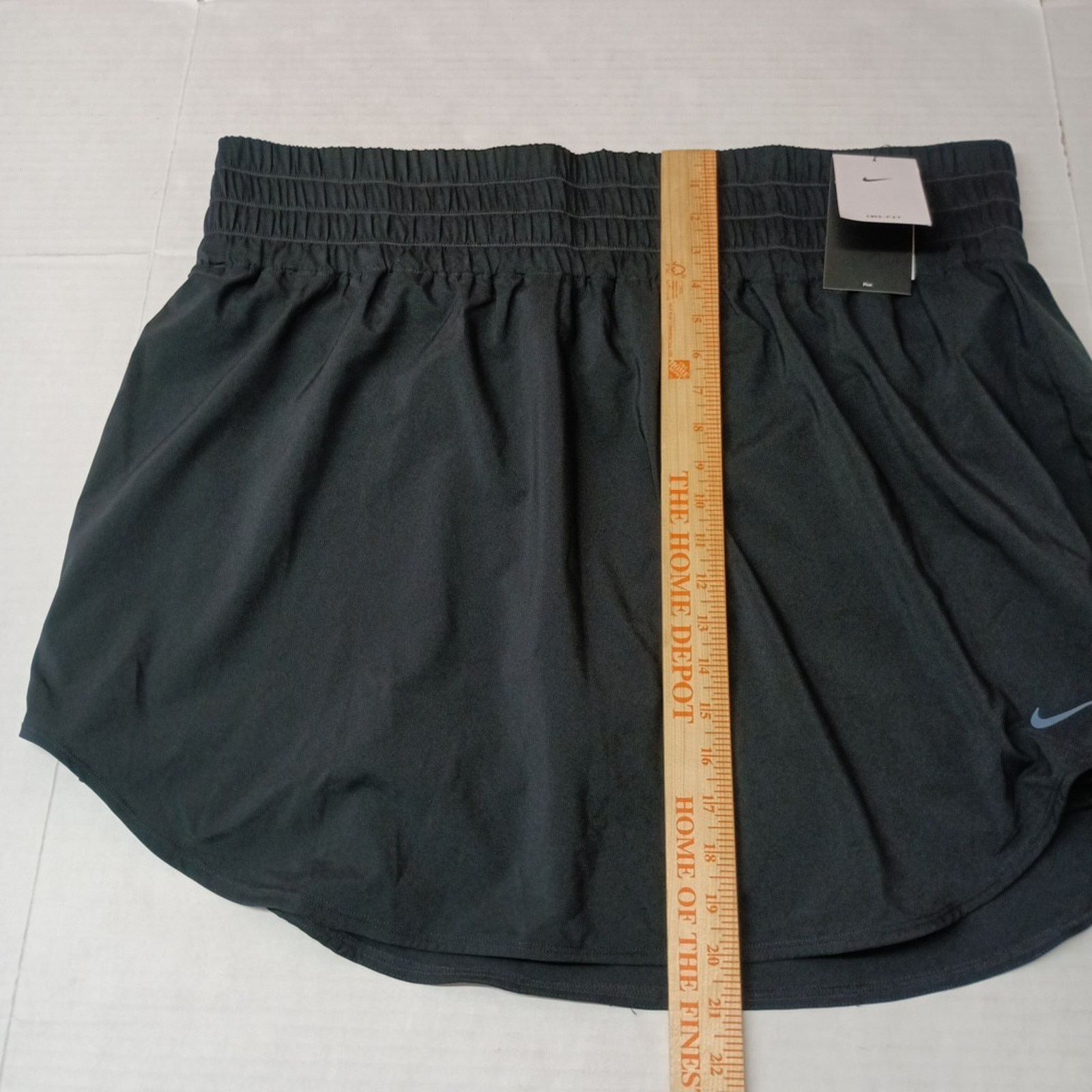 Nike Nike One Skort Women's Plus Size 3X Black Dri-Fit High-Rise Size 42" / US 20 - 2 Thumbnail