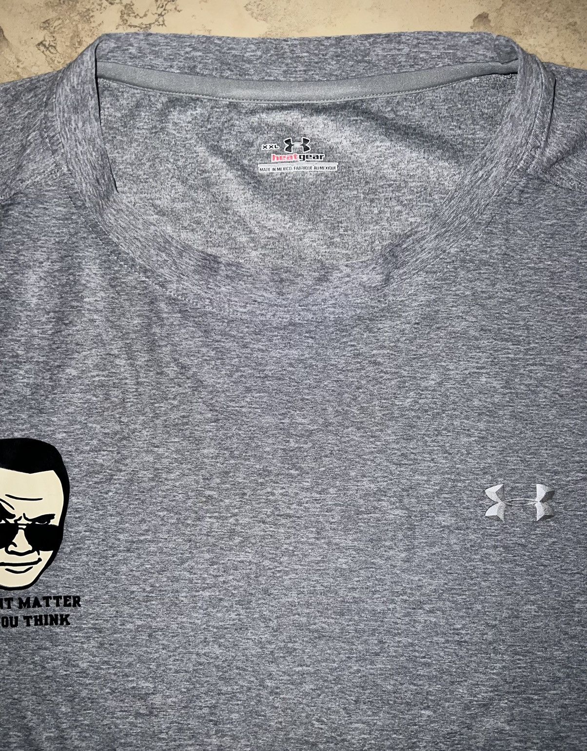 Under Armour × Vintage × WWF VINTAGE WWF THE ROCK UNDER ARMOUR LS Size US XXL / EU 58 / 5 - 18 Thumbnail