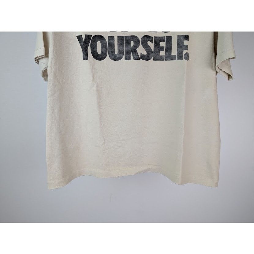 Gallery Dept. o1rshd1 Protect Yourself T-Shirt in Archival White Size US L / EU 52-54 / 3 - 4 Thumbnail