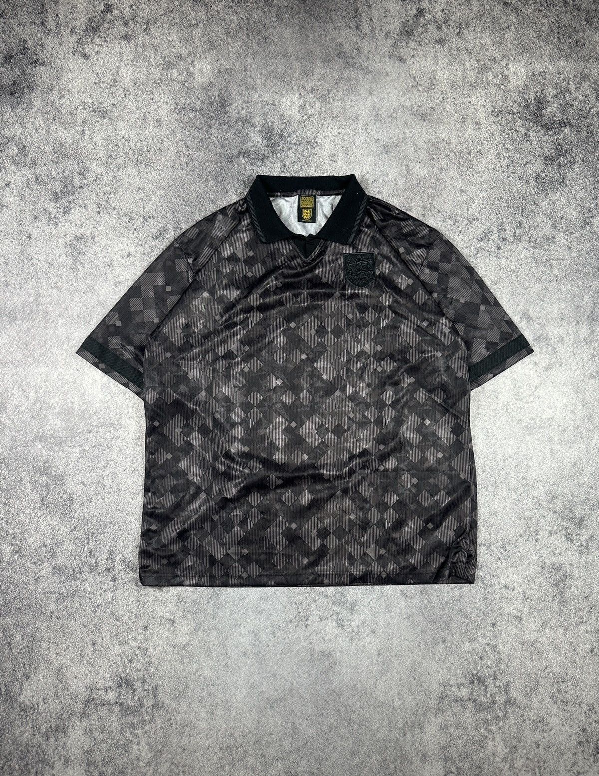 Vintage Vintage Retro score draw Engalnd Rare Soccer Jersey Casual Size US XXL / EU 58 / 5 - 1 Thumbnail