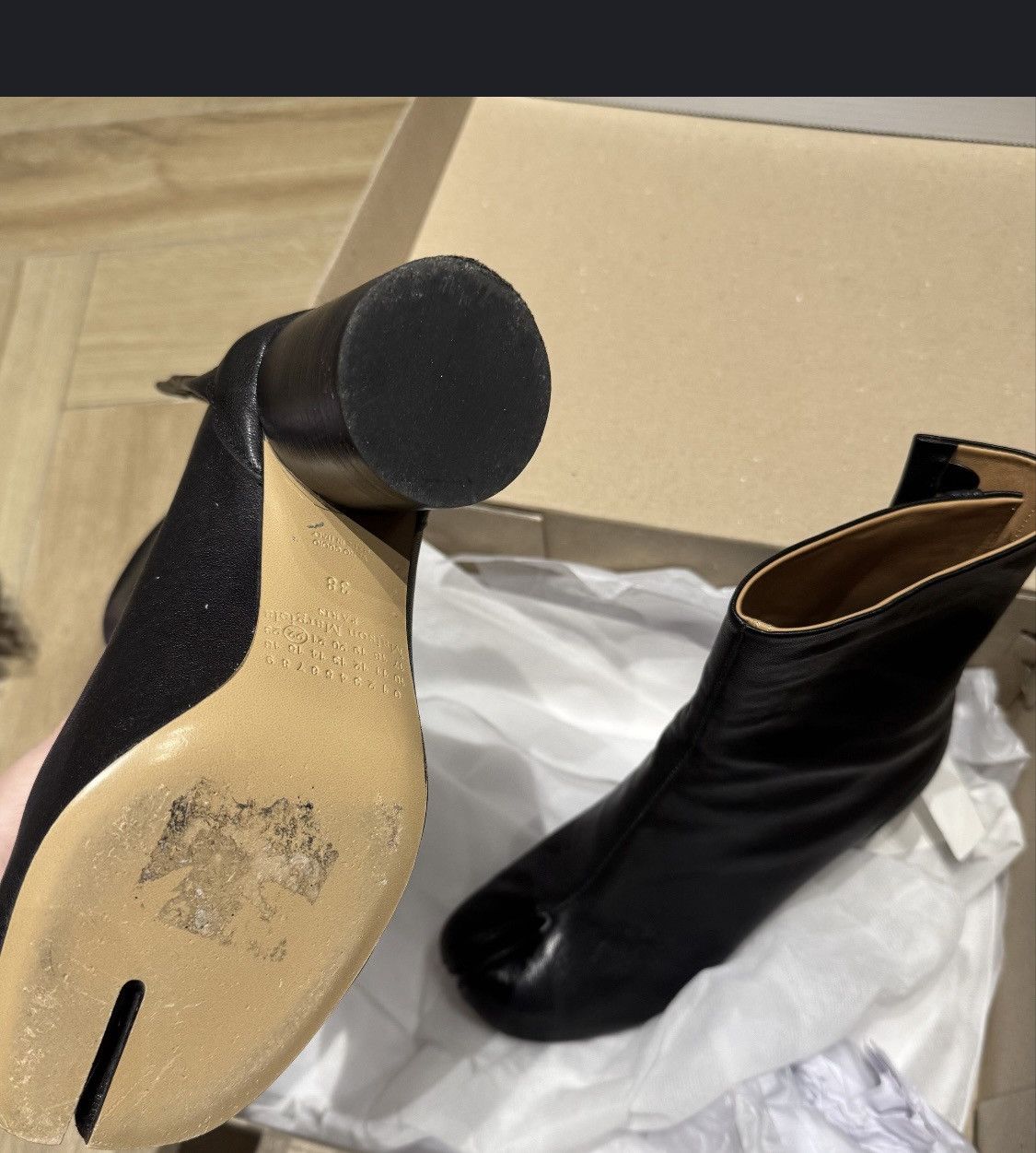 Maison Margiela maison margiela tabi heels Size US 8 / IT 38 - 5 Thumbnail