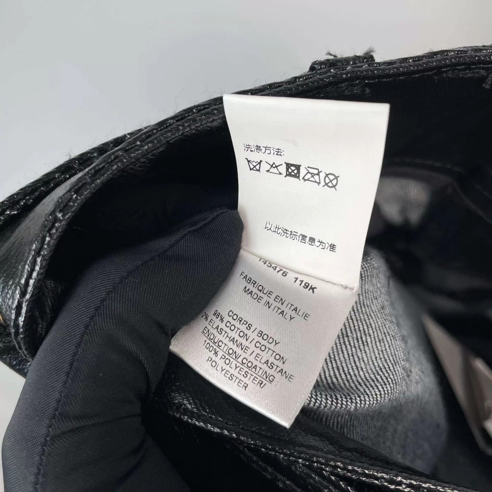 Balmain Balmain Leather Black 34 Short Shorts Size 24" / US 00 / IT 34 - 8 Thumbnail