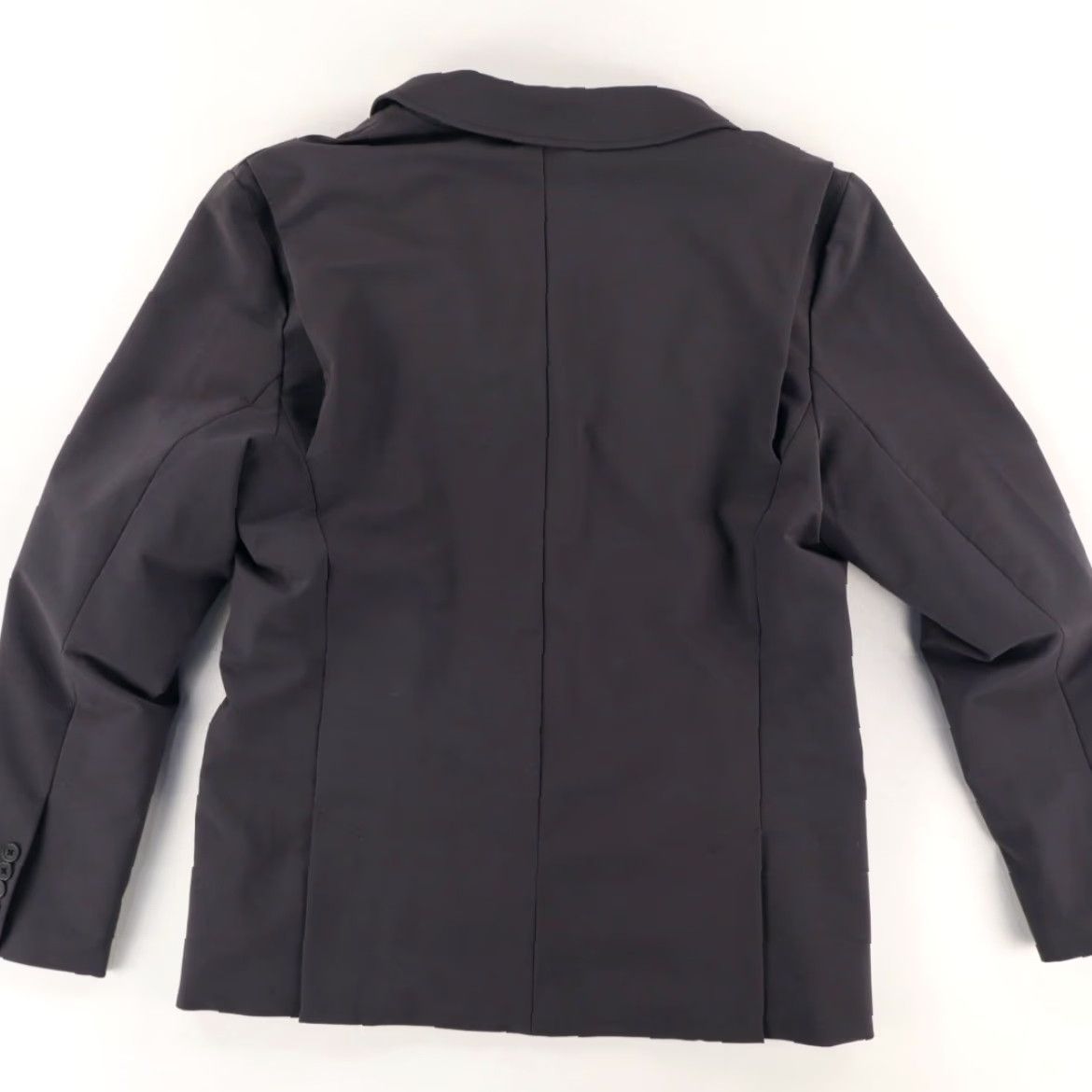 Vintage Betabrand Unstructured Travel Stretch Solid Long Sleeve Jacket Charcoal Men's L Size US L / EU 52-54 / 3 - 4 Thumbnail