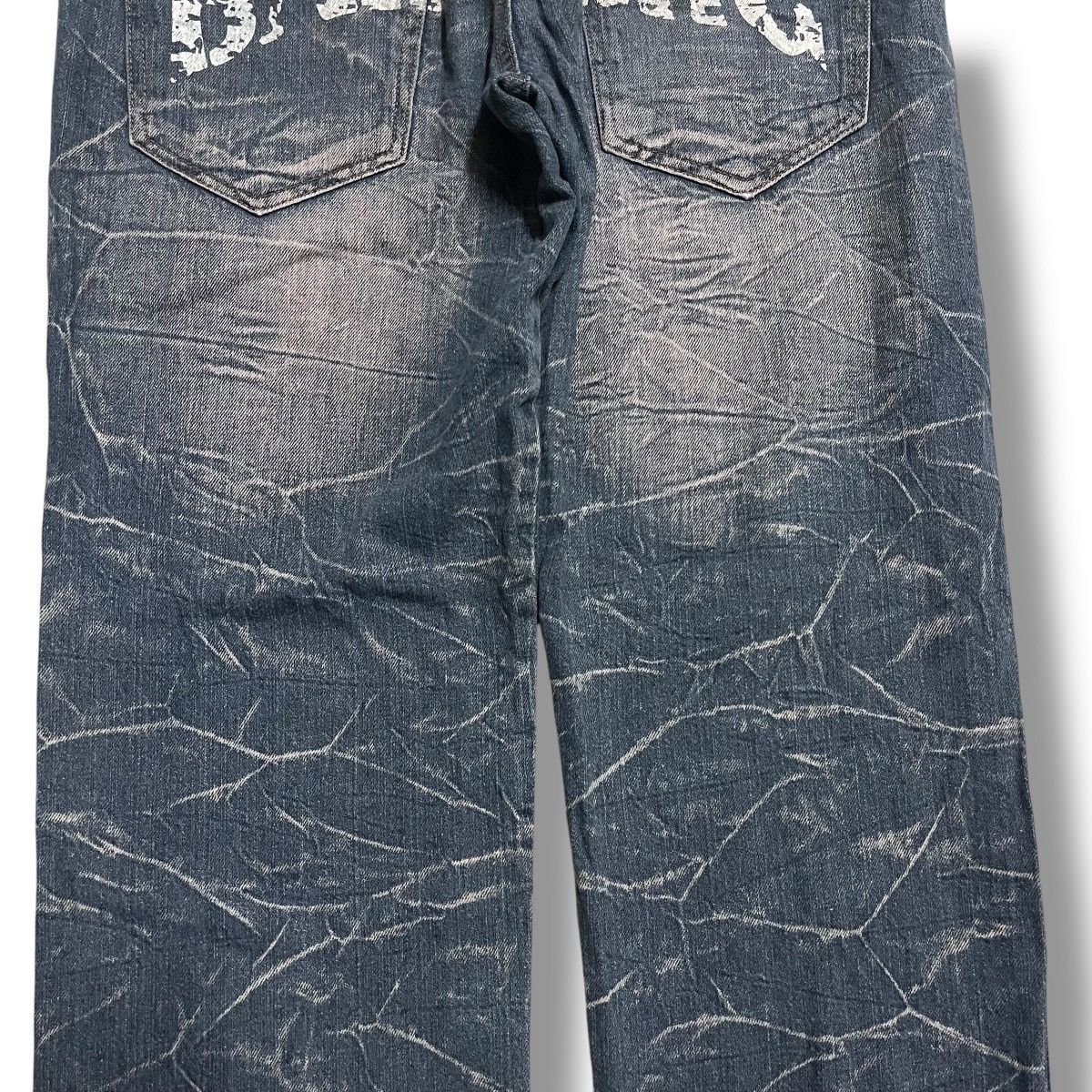 If Six Was Nine VINTAGE NYLAUS DOUBLE WAIST STONE WASH DENIM PANT Size US 32 / EU 48 - 15 Thumbnail