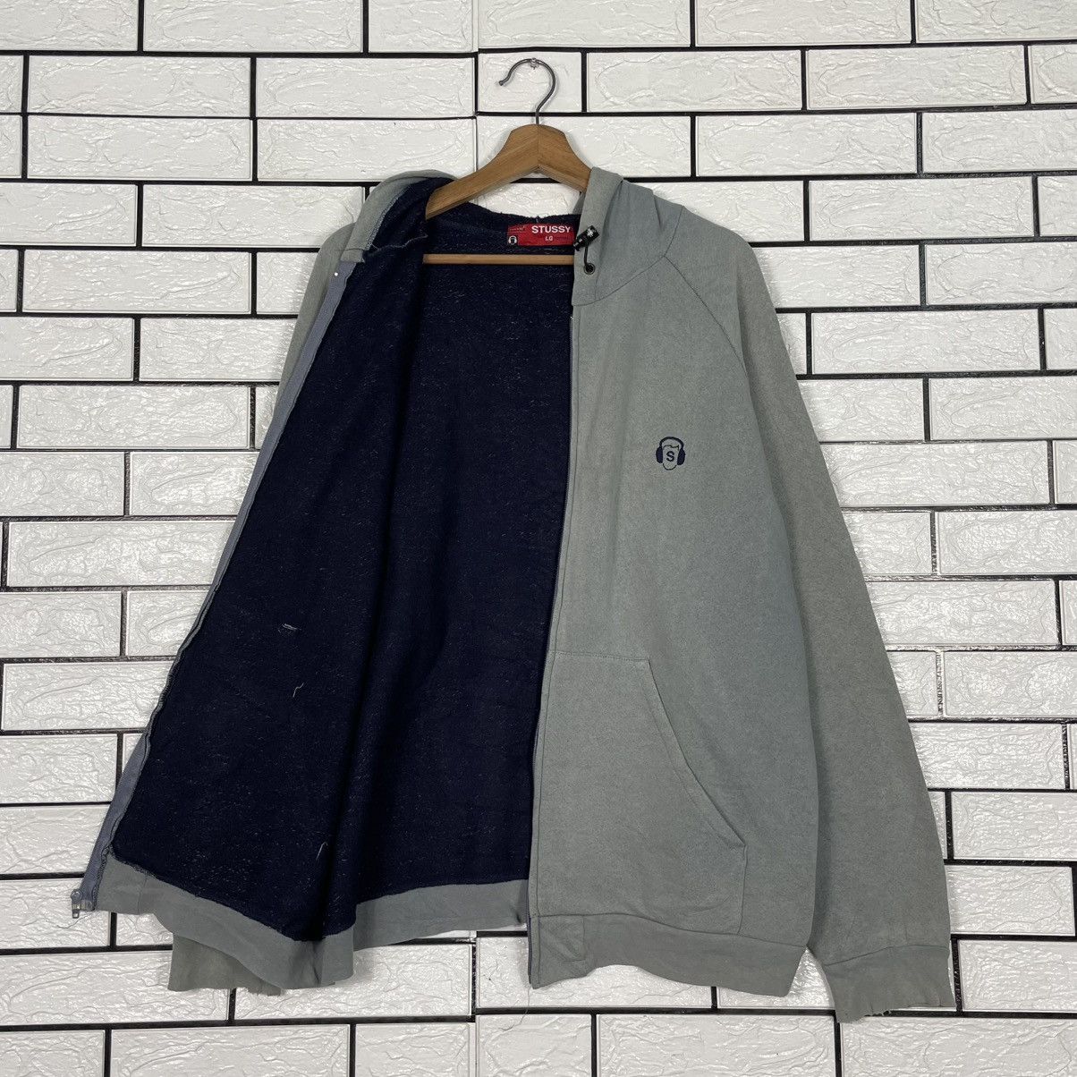 Stussy Stussy Zipper Hoodie Size US L / EU 52-54 / 3 - 9 Thumbnail