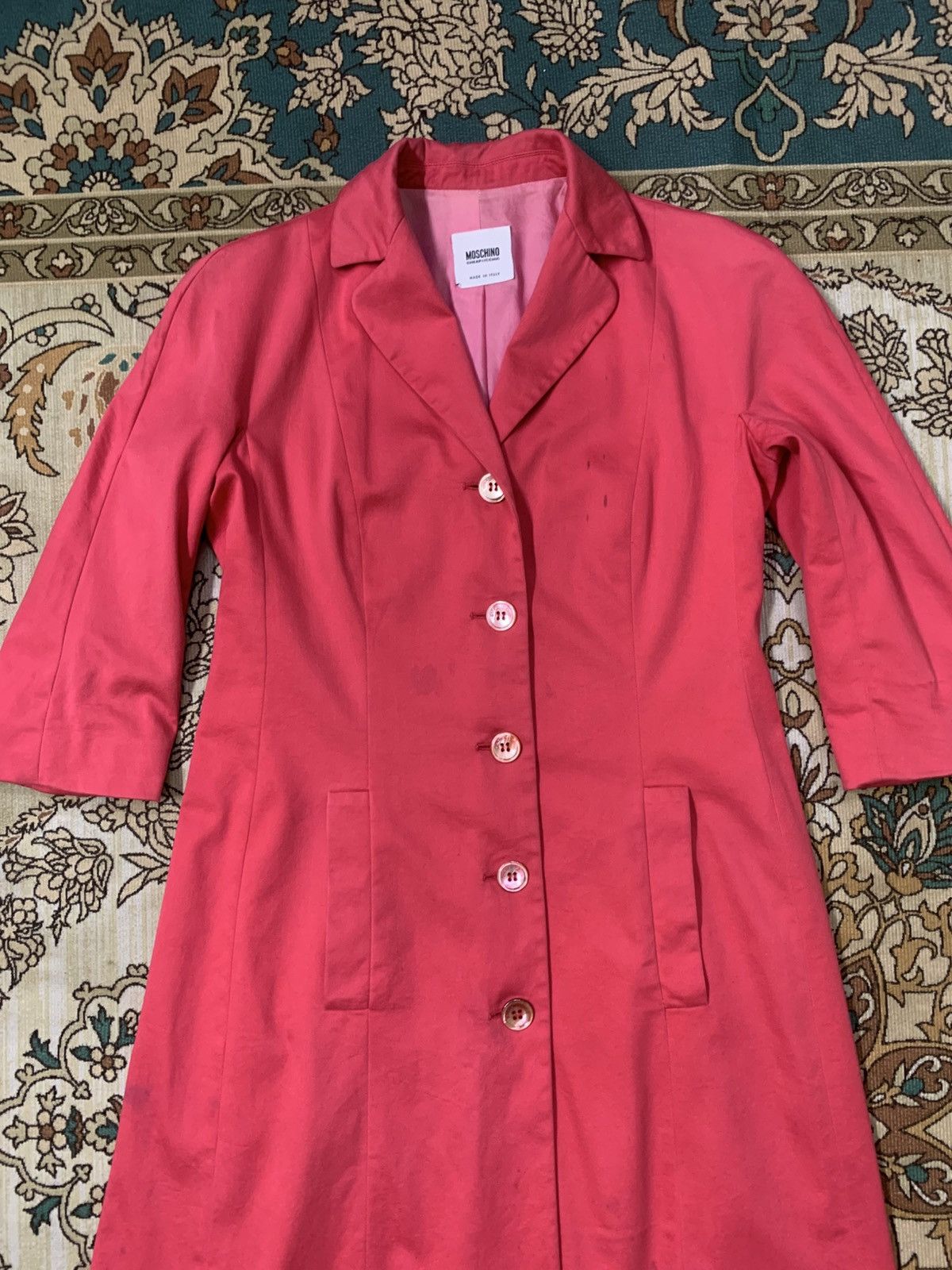 Moschino MOSCHINO LONG JACKET Size S / US 4 / IT 40 - 6 Thumbnail