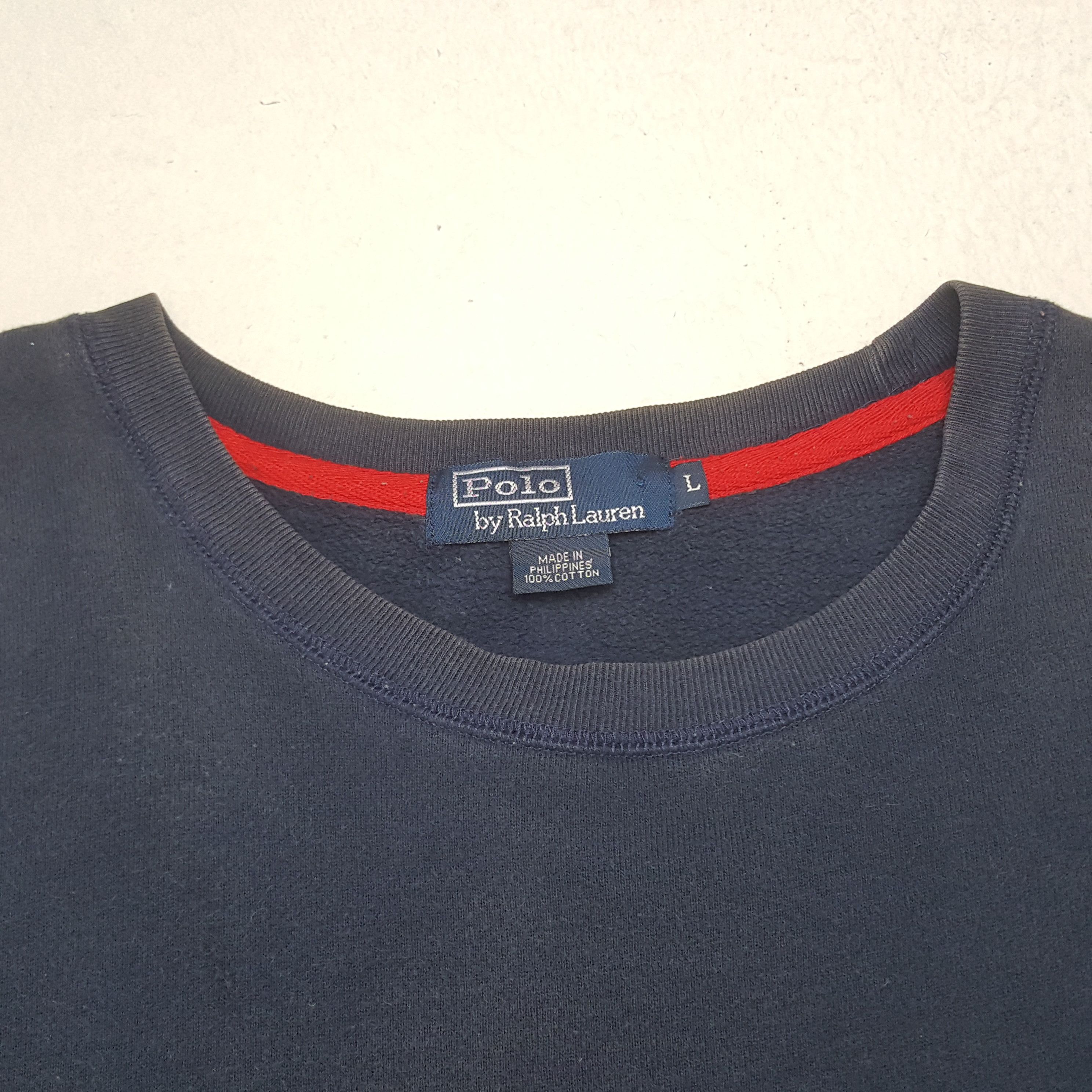 Polo Ralph Lauren × Vintage Vintage Polo Ralph Lauren Sweatshirt Size US L / EU 52-54 / 3 - 4 Thumbnail