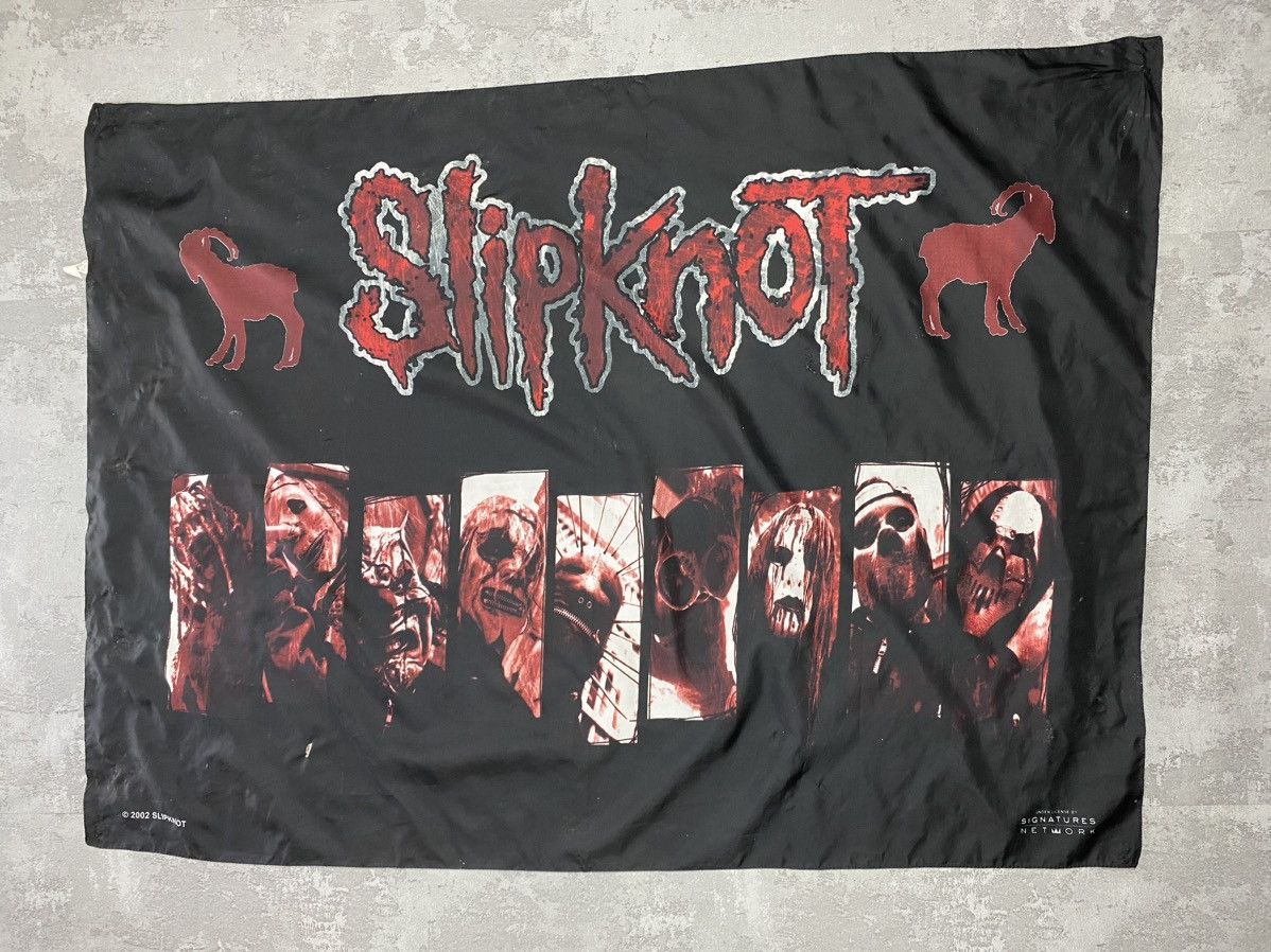 Band Tees × Vintage 5x 1982-2002 Rock Tapestry Flag Banner Poster vintage metal Size ONE SIZE - 15 Thumbnail