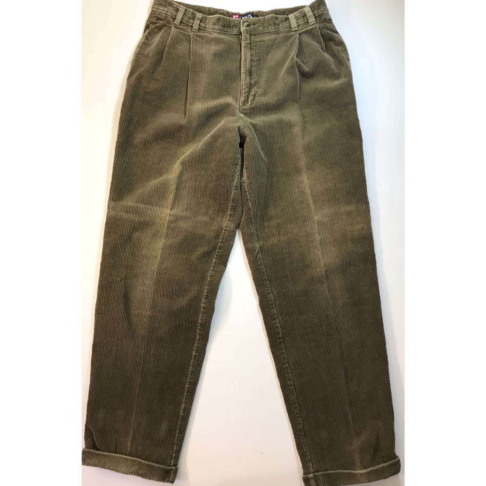 Ralph Lauren VINTAGE Chaps Ralph Lauren Pants Corduroy Straight 90s Mens 36x34 Brown Corduroy 34 Inseam Mens Size US 36 / EU 52 - 3 Thumbnail