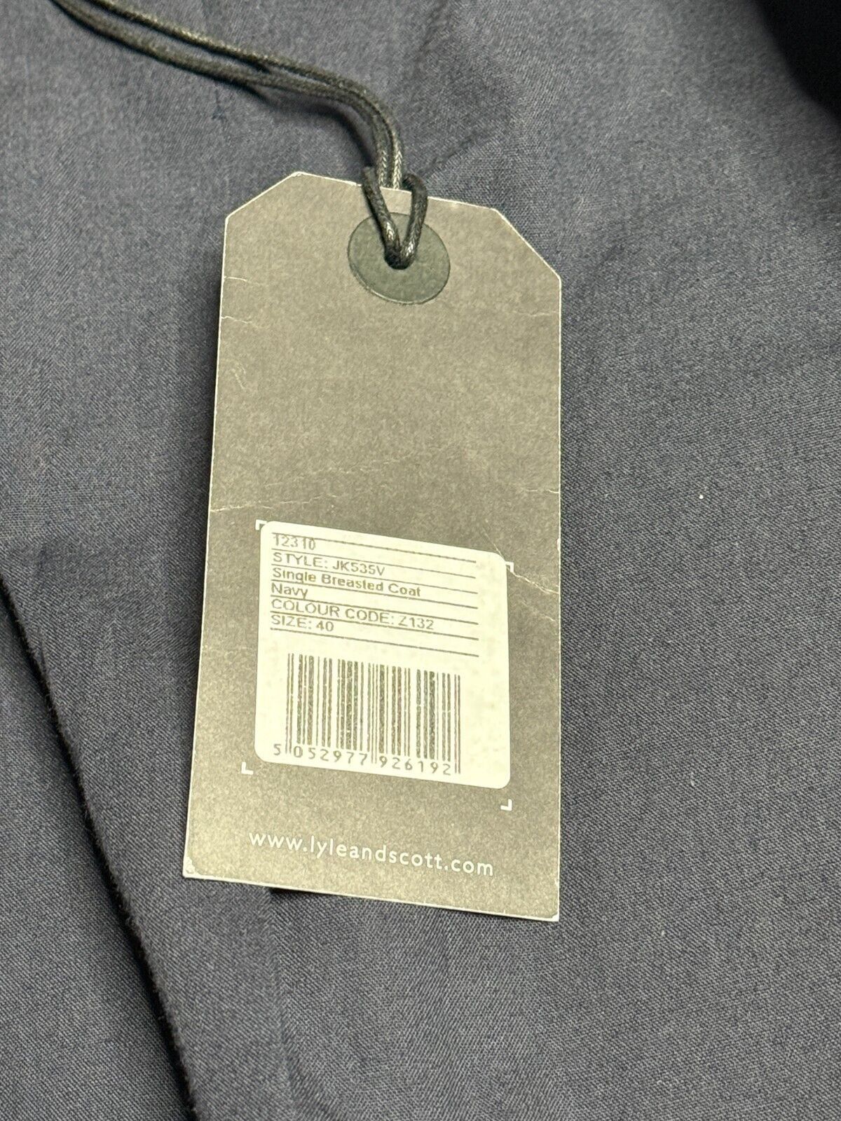 Lyle & Scott Lyle & Scott men's light coat size 40 Size US L / EU 52-54 / 3 - 8 Thumbnail