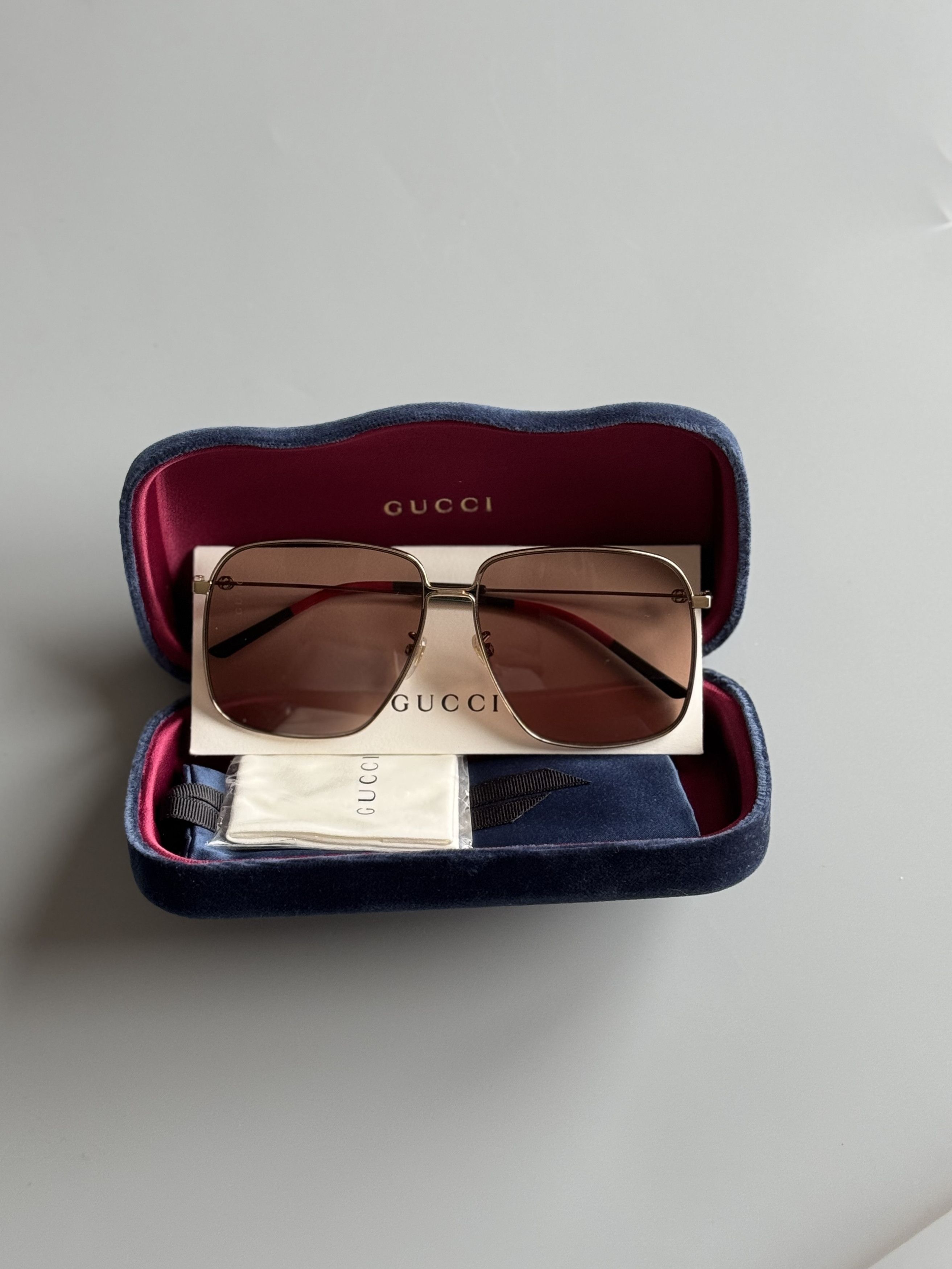 Gucci Gucci sunglasses Unisex Size ONE SIZE - 2 Thumbnail
