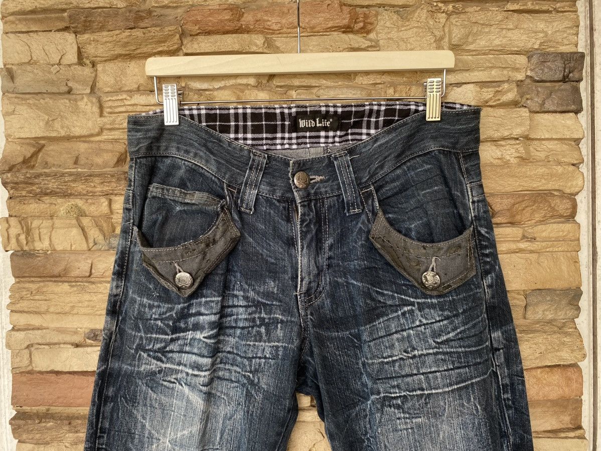Japanese Brand Flare Wild Life Seditionaries Jeans Size US 33 - 4 Thumbnail