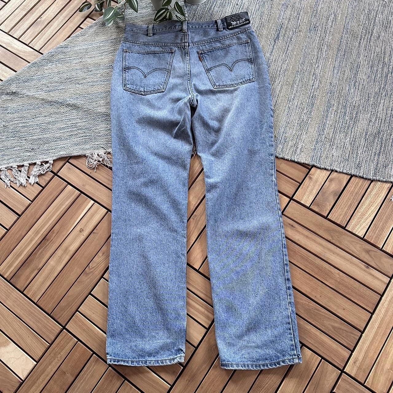 Vintage 90s Levis Orange Tab Faded Denim Jeans Trousers