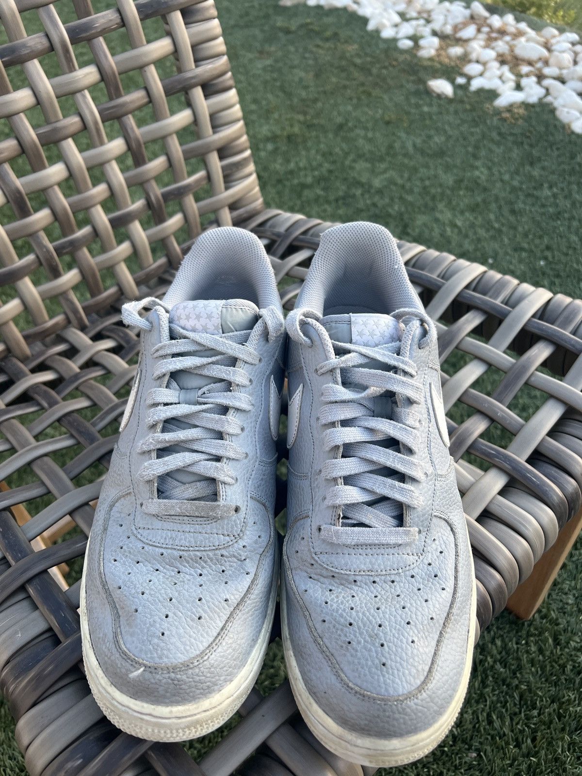 Nike Nike Air Force 1 Low Grey Size US 10.5 / EU 43-44 - 4 Thumbnail