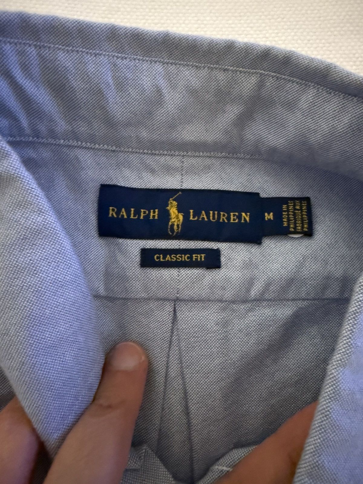 Polo Ralph Lauren POLO RALPH LAUREN BLUE OXFORD (M) Size US M / EU 48-50 / 2 - 3 Thumbnail