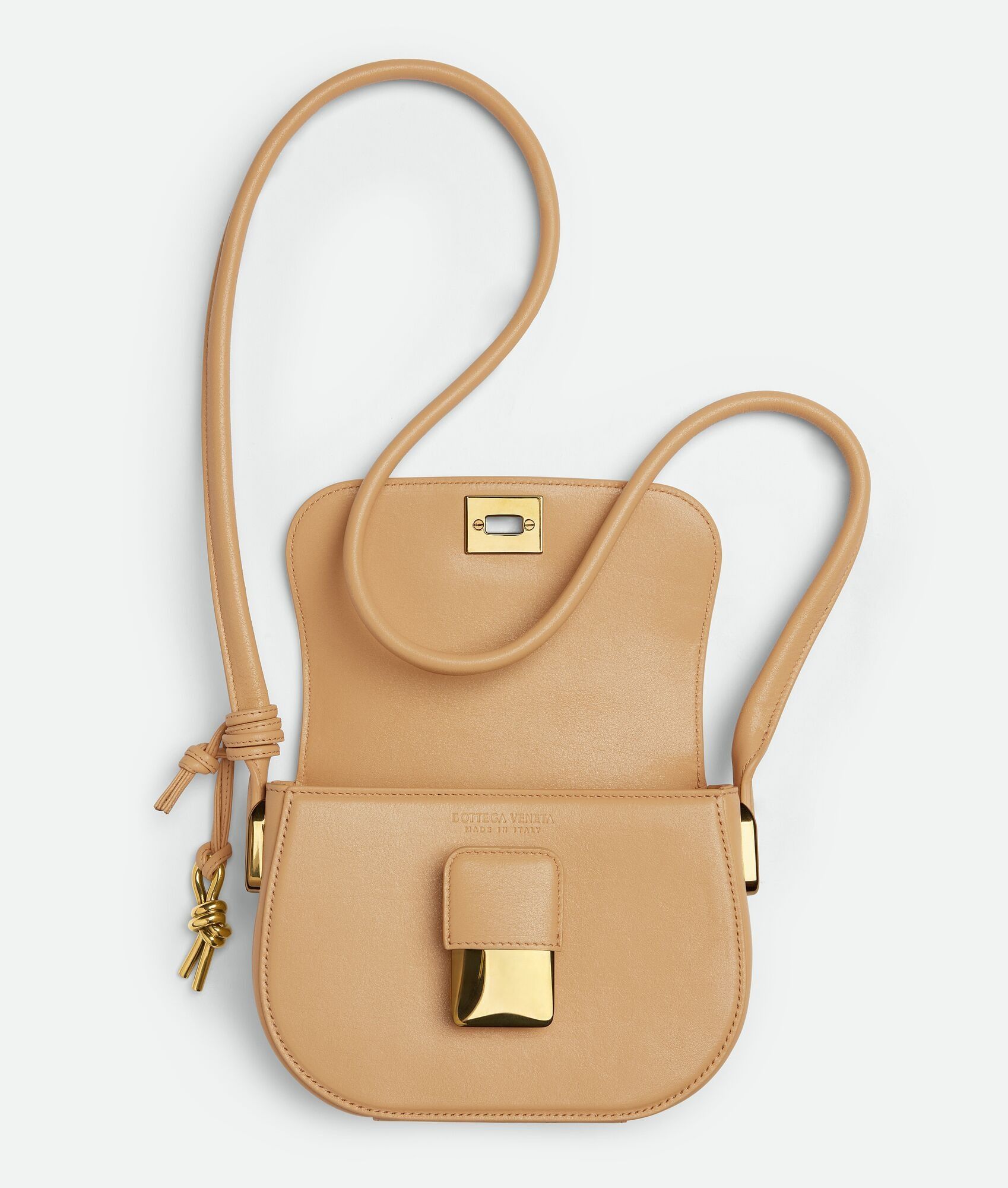 Bottega Veneta o1n1vont0325 Size: OS / Mini Desiree Cross-Body Bag Beige Size ONE SIZE - 3 Thumbnail