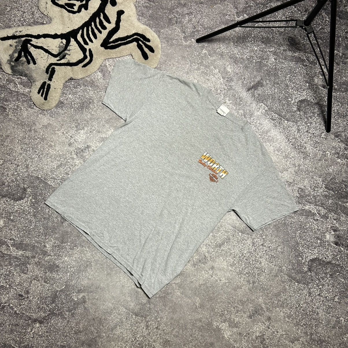 Harley Davidson Vintage Harley Davidson Big Graphic logo 2013 motorcycle tee Size US L / EU 52-54 / 3 - 6 Thumbnail