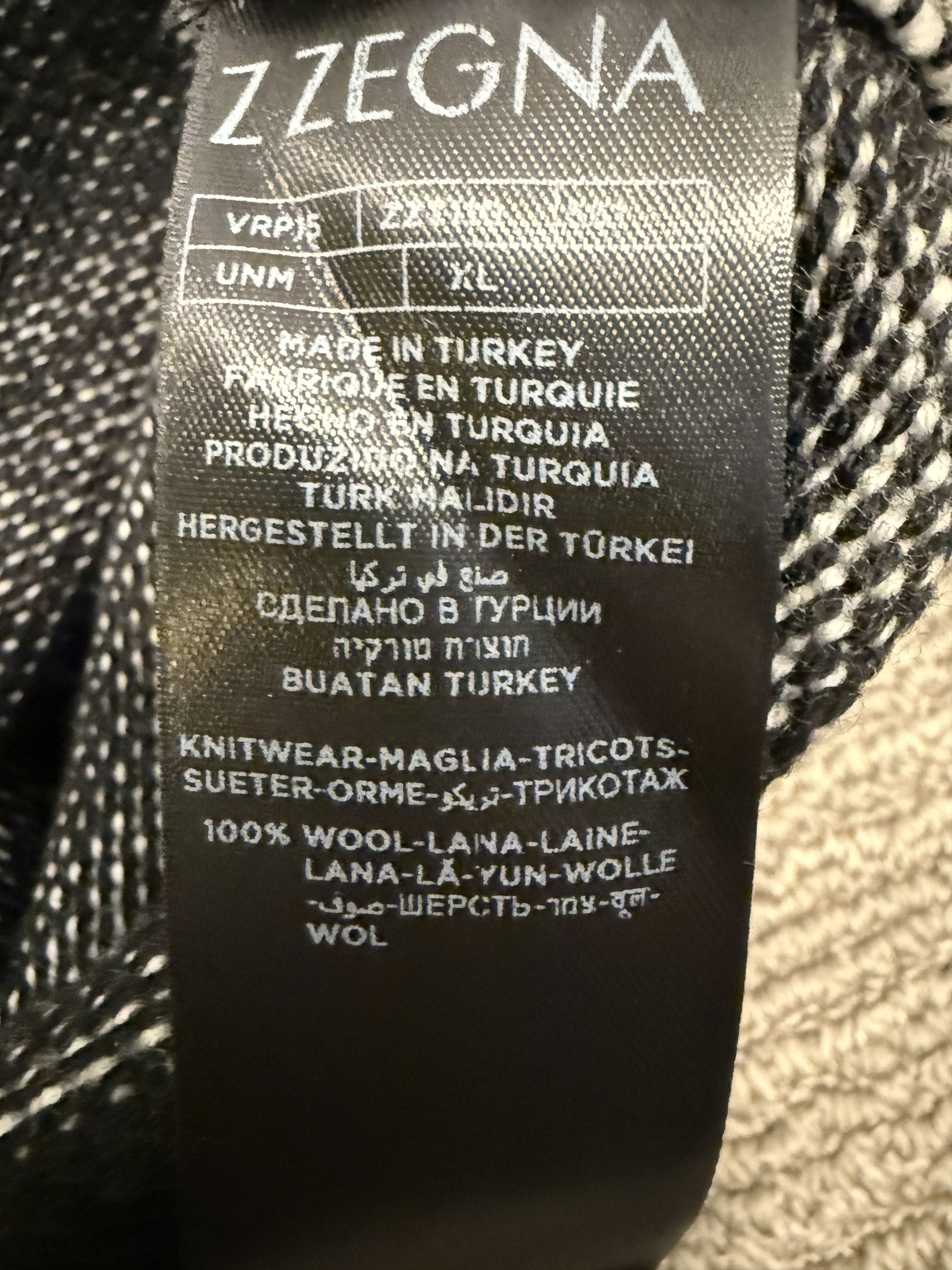 Z Zegna Zegna Zzegna Tech Merino Sweater XL Size US XL / EU 56 / 4 - 6 Thumbnail